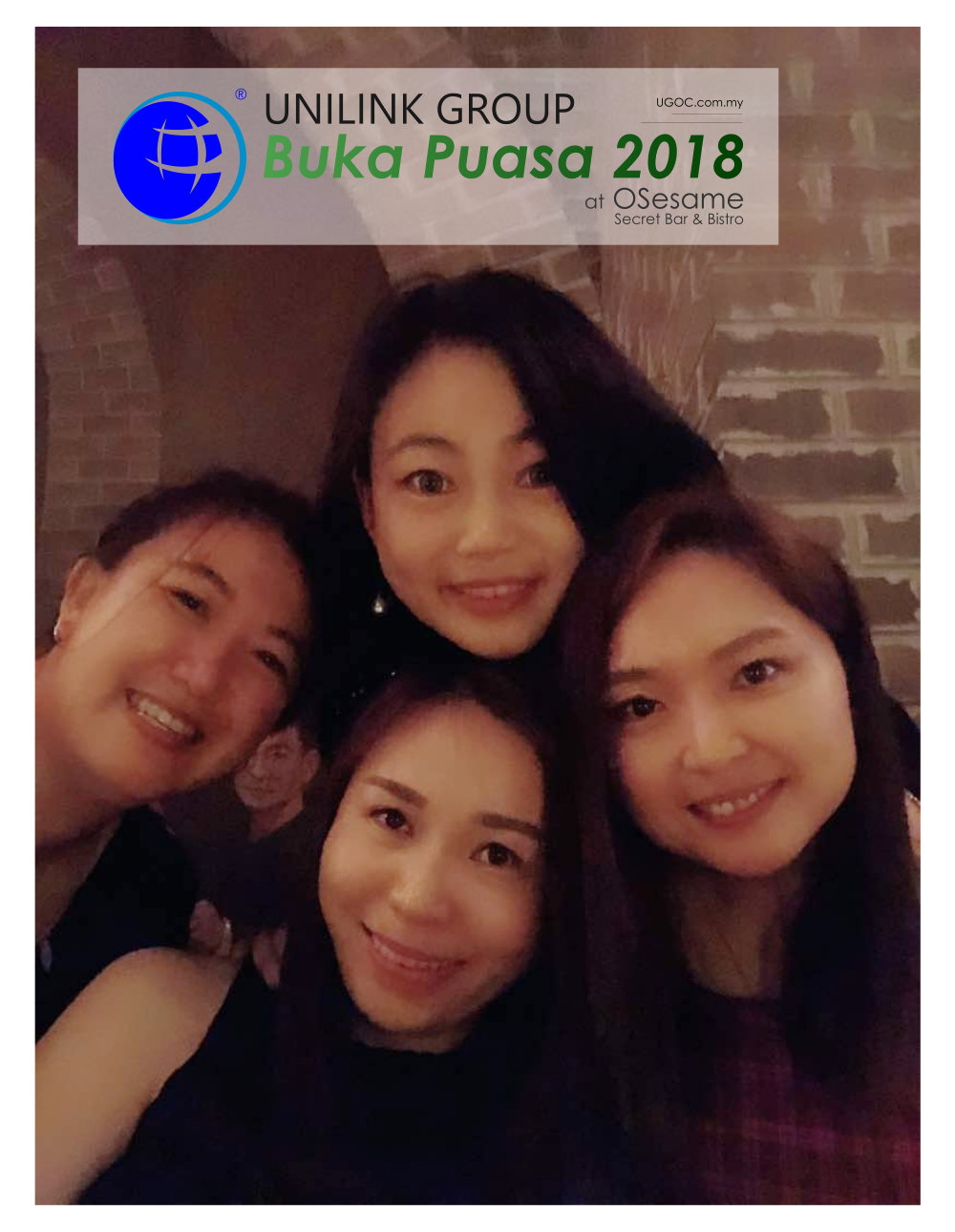 Unilink Group Buka Puasa Dinner 2018 Selamat Hari Raya Aidilfitri from Agensi Pekerjaan Unilink Prospects Sdn Bhd at Osesame Secret Bar and Bistro 11