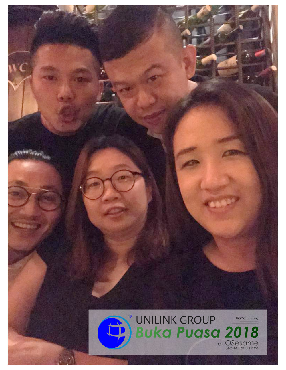 Unilink Group Buka Puasa Dinner 2018 Selamat Hari Raya Aidilfitri from Agensi Pekerjaan Unilink Prospects Sdn Bhd at Osesame Secret Bar and Bistro 12