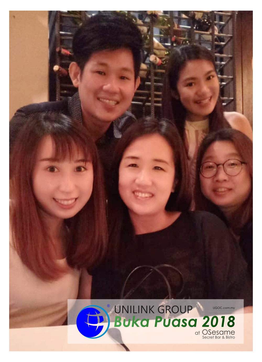 Unilink Group Buka Puasa Dinner 2018 Selamat Hari Raya Aidilfitri from Agensi Pekerjaan Unilink Prospects Sdn Bhd at Osesame Secret Bar and Bistro 21