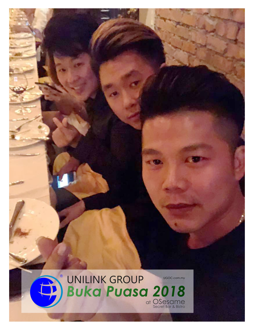 Unilink Group Buka Puasa Dinner 2018 Selamat Hari Raya Aidilfitri from Agensi Pekerjaan Unilink Prospects Sdn Bhd at Osesame Secret Bar and Bistro 24