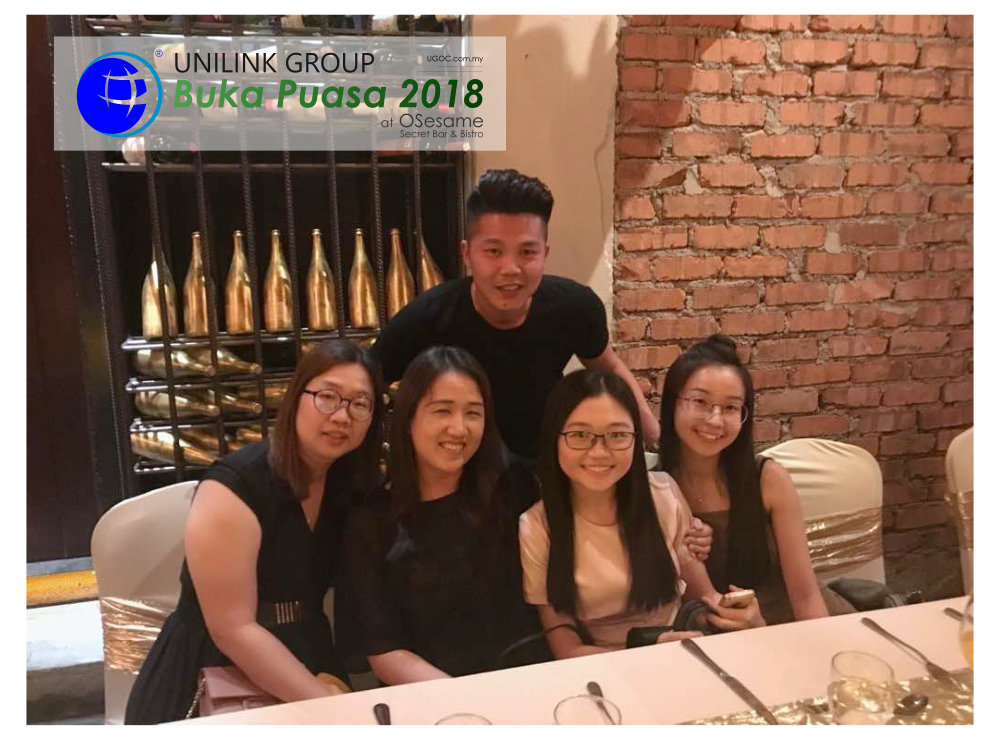 Unilink Group Buka Puasa Dinner 2018 Selamat Hari Raya Aidilfitri from Agensi Pekerjaan Unilink Prospects Sdn Bhd at Osesame Secret Bar and Bistro 31