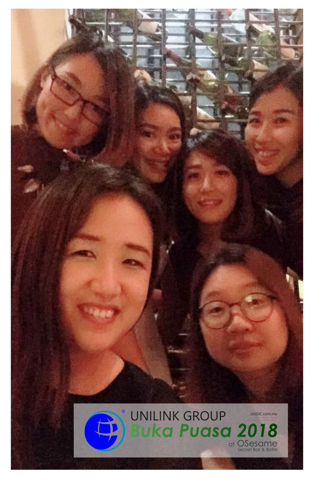 Unilink Group Buka Puasa Dinner 2018 Selamat Hari Raya Aidilfitri from Agensi Pekerjaan Unilink Prospects Sdn Bhd at Osesame Secret Bar and Bistro 37