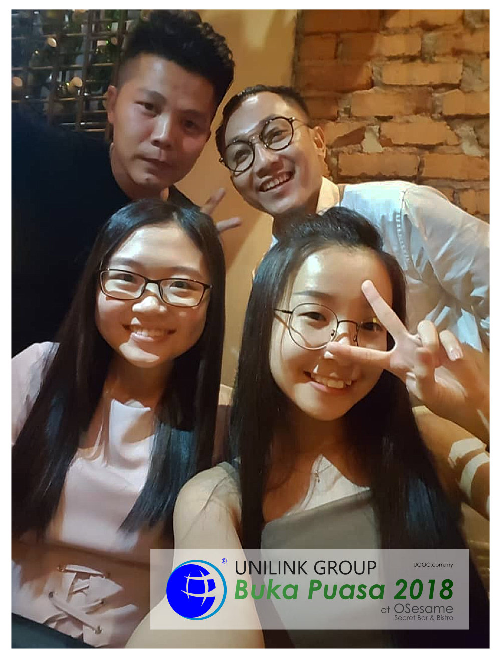 Unilink Group Buka Puasa Dinner 2018 Selamat Hari Raya Aidilfitri from Agensi Pekerjaan Unilink Prospects Sdn Bhd at Osesame Secret Bar and Bistro 40