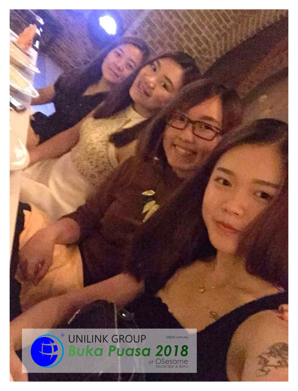 Unilink Group Buka Puasa Dinner 2018 Selamat Hari Raya Aidilfitri from Agensi Pekerjaan Unilink Prospects Sdn Bhd at Osesame Secret Bar and Bistro 42