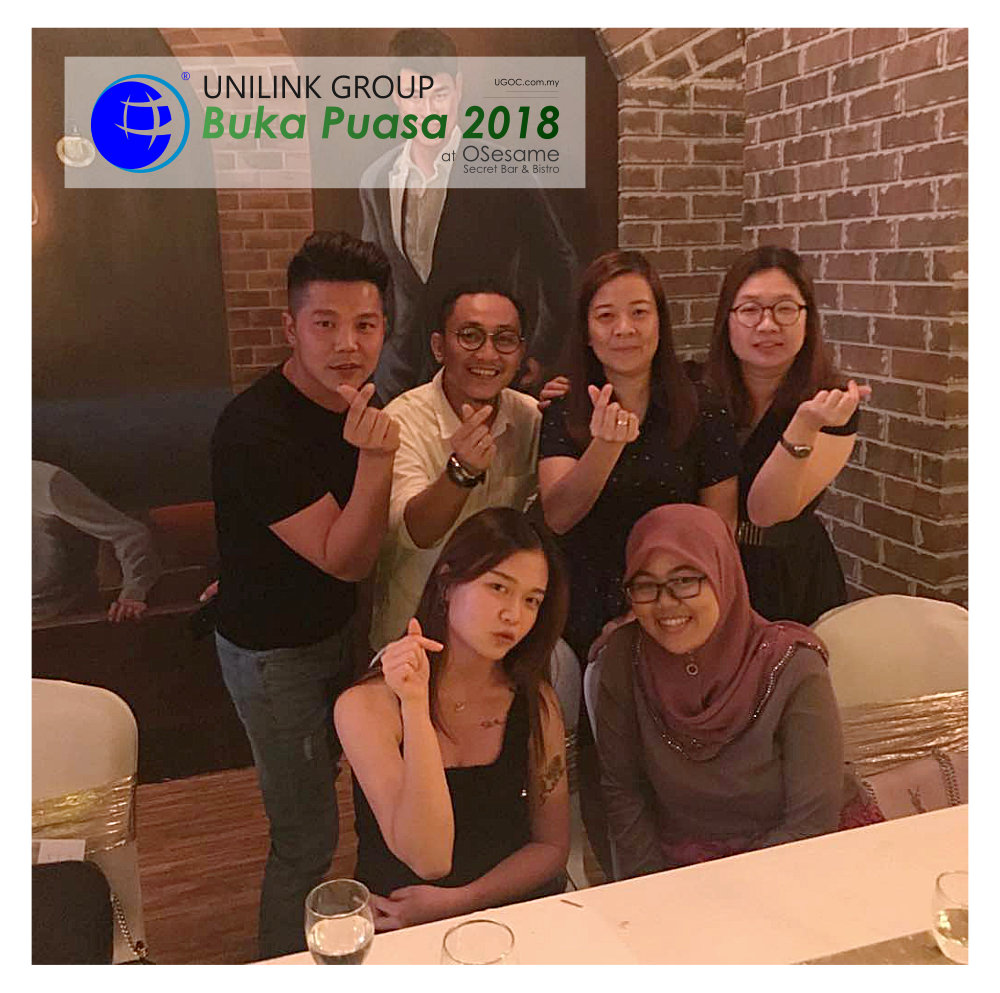 Unilink Group Buka Puasa Dinner 2018 Selamat Hari Raya Aidilfitri from Agensi Pekerjaan Unilink Prospects Sdn Bhd at Osesame Secret Bar and Bistro 44