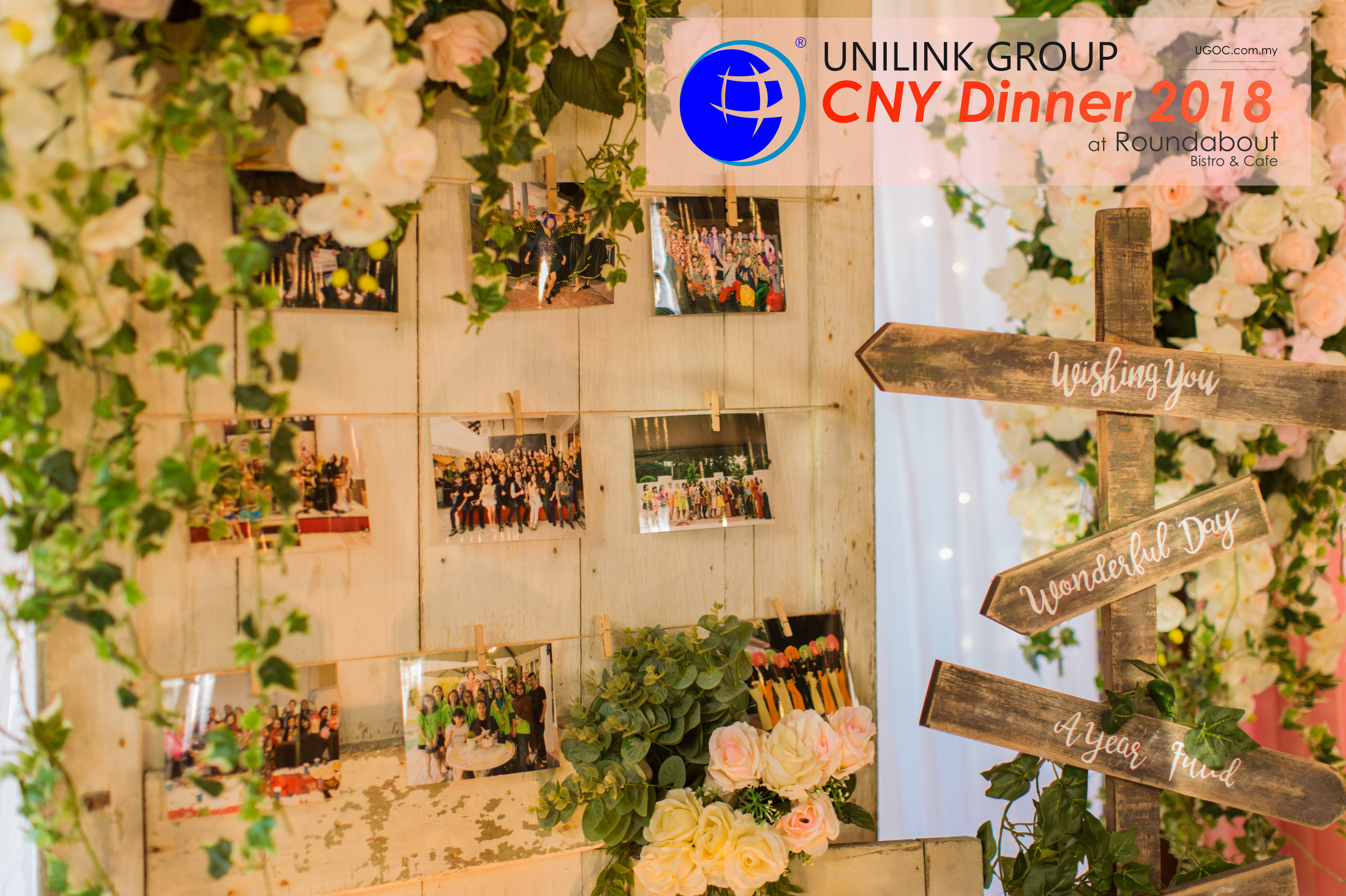 Unilink Group Chinese New Year Dinner 2018 from Agensi Pekerjaan Unilink Prospects Sdn Bhd at Roundabout Bisrto and Cafe 04