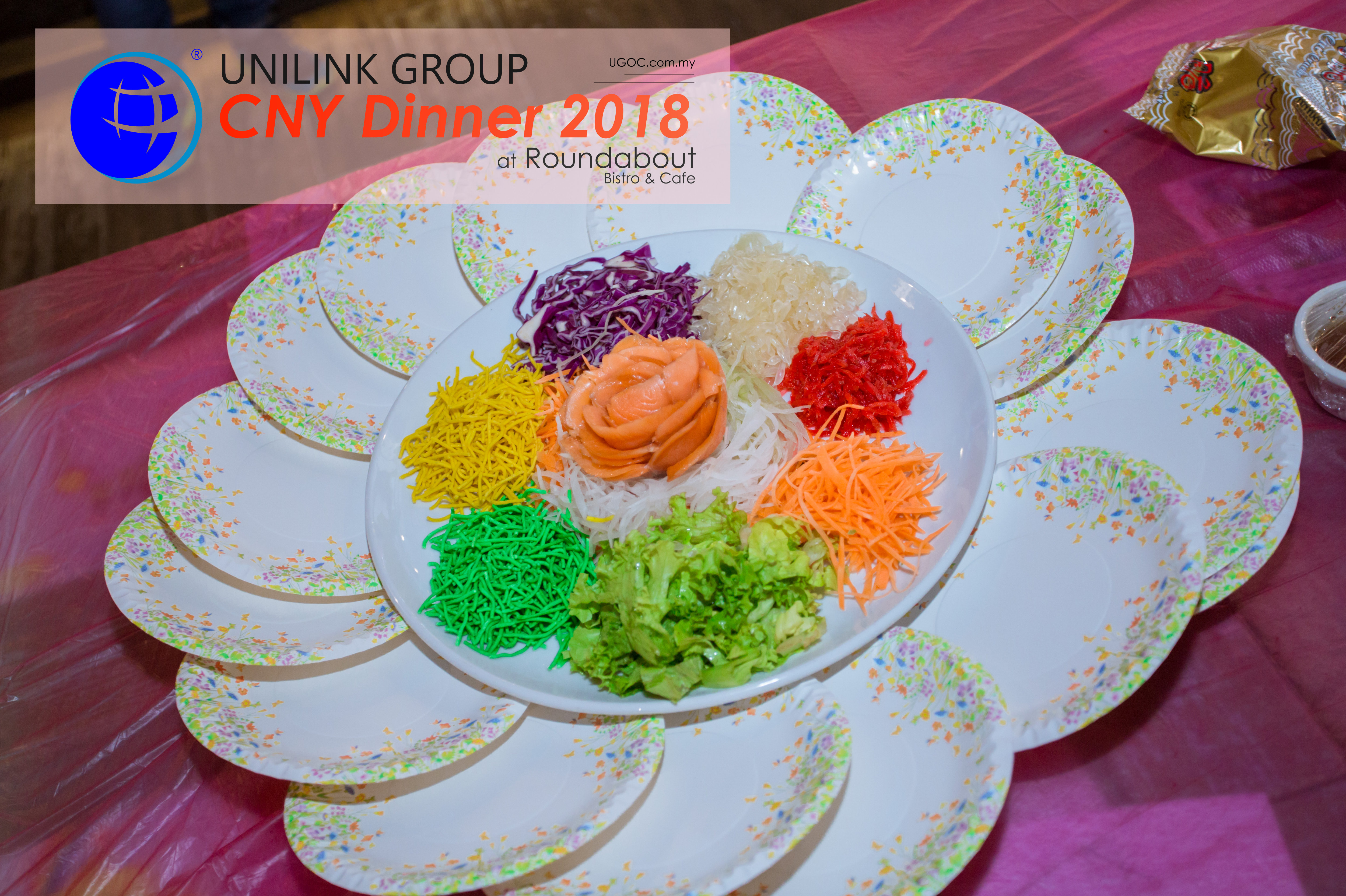 Unilink Group Chinese New Year Dinner 2018 from Agensi Pekerjaan Unilink Prospects Sdn Bhd at Roundabout Bisrto and Cafe 09
