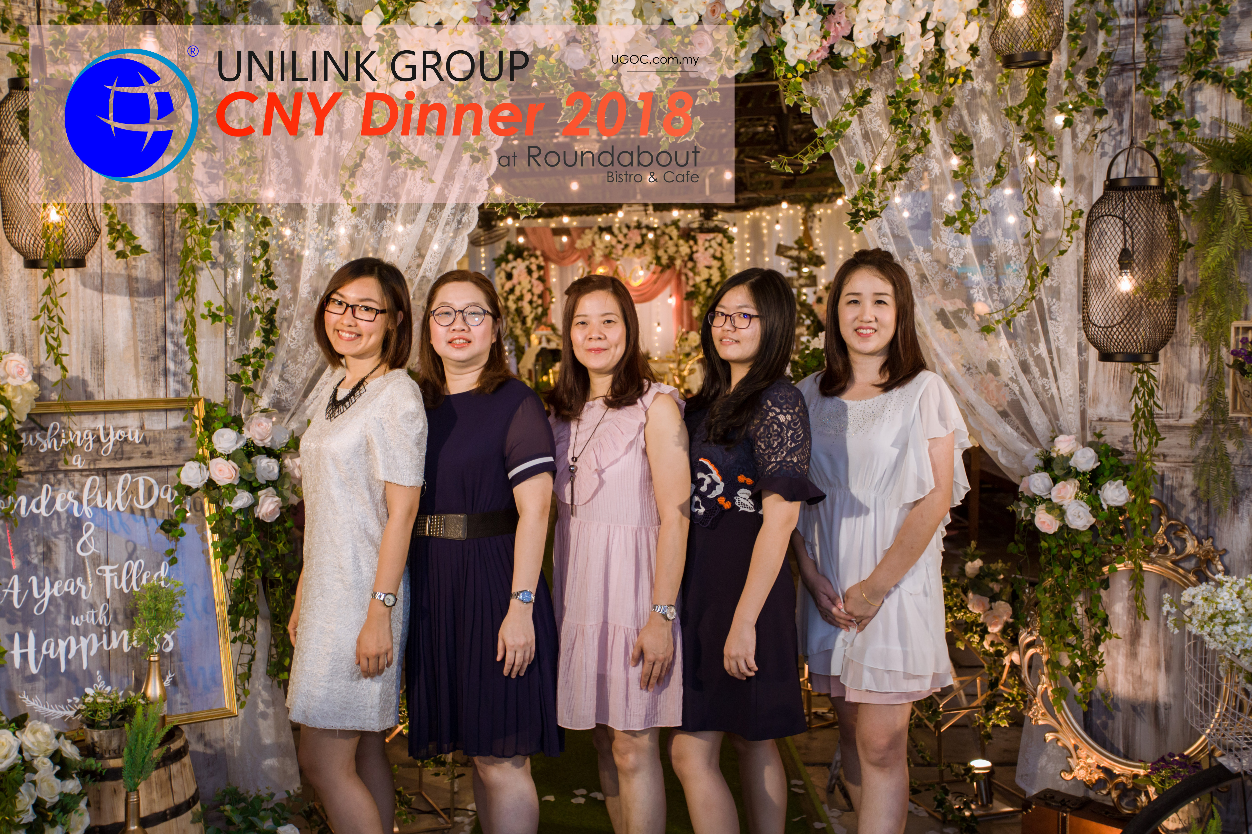 Unilink Group Chinese New Year Dinner 2018 from Agensi Pekerjaan Unilink Prospects Sdn Bhd at Roundabout Bisrto and Cafe 15
