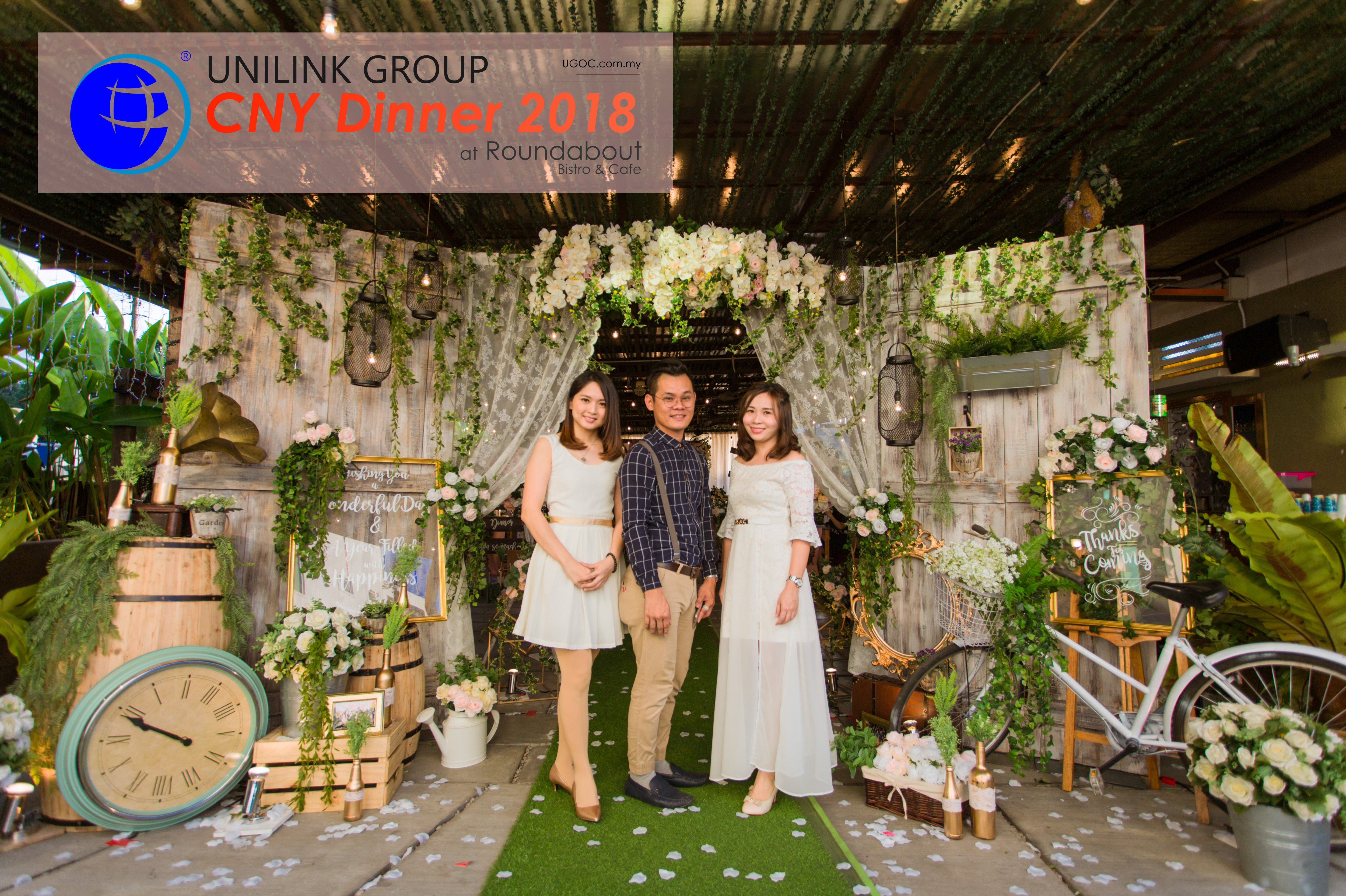 Unilink Group Chinese New Year Dinner 2018 from Agensi Pekerjaan Unilink Prospects Sdn Bhd at Roundabout Bisrto and Cafe 16