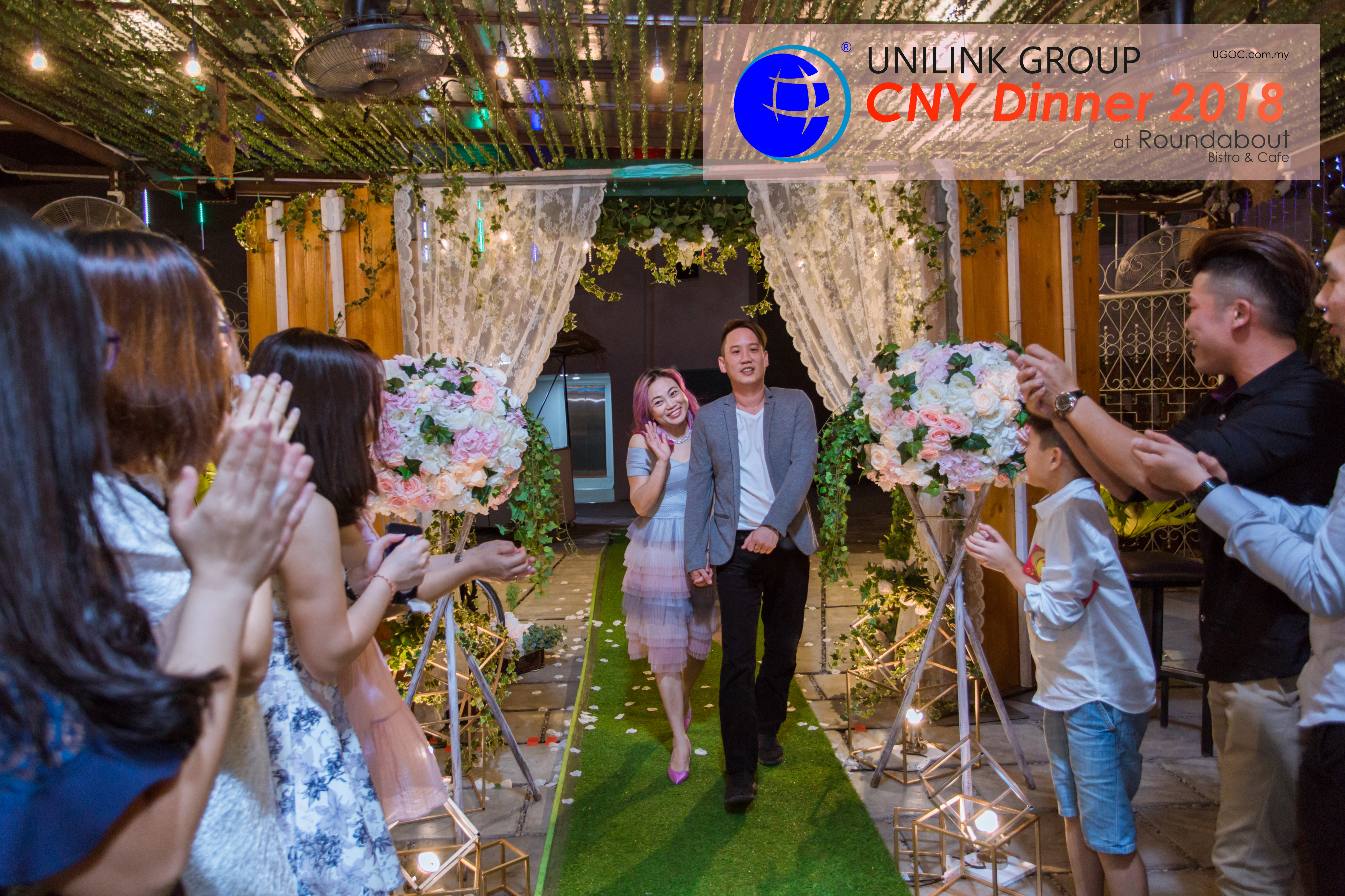 Unilink Group Chinese New Year Dinner 2018 from Agensi Pekerjaan Unilink Prospects Sdn Bhd at Roundabout Bisrto and Cafe 17