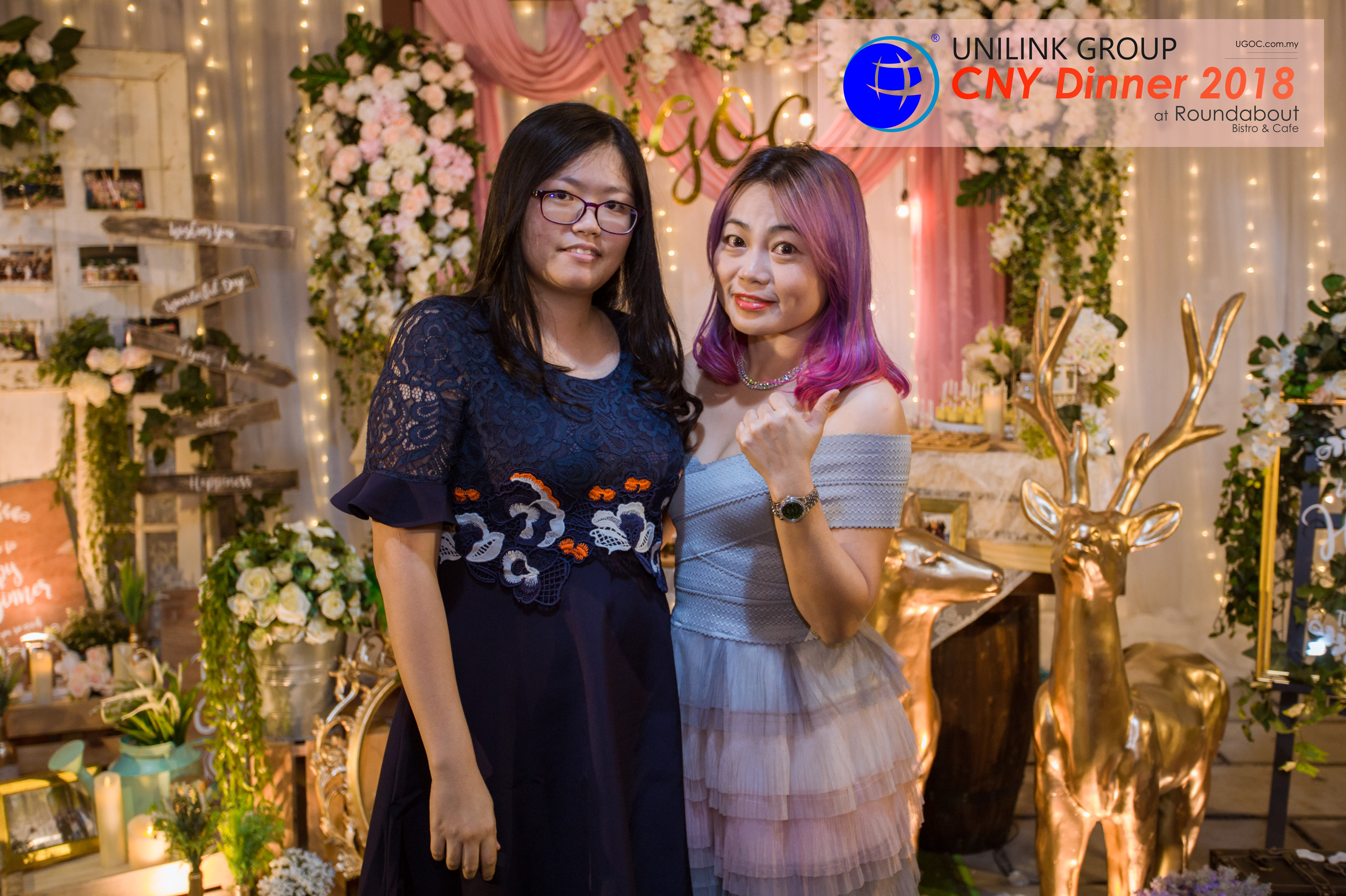 Unilink Group Chinese New Year Dinner 2018 from Agensi Pekerjaan Unilink Prospects Sdn Bhd at Roundabout Bisrto and Cafe 20