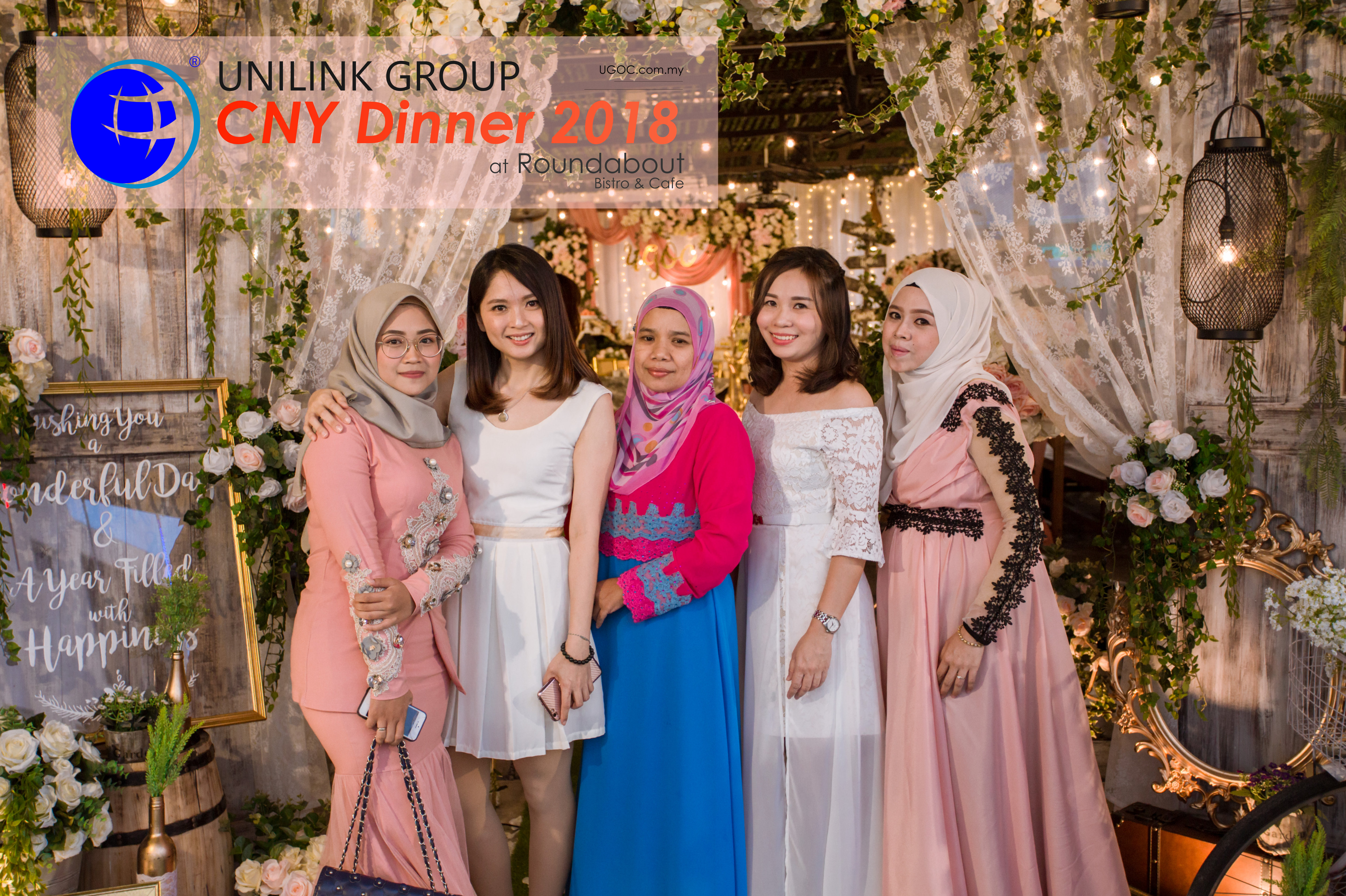 Unilink Group Chinese New Year Dinner 2018 from Agensi Pekerjaan Unilink Prospects Sdn Bhd at Roundabout Bisrto and Cafe 21