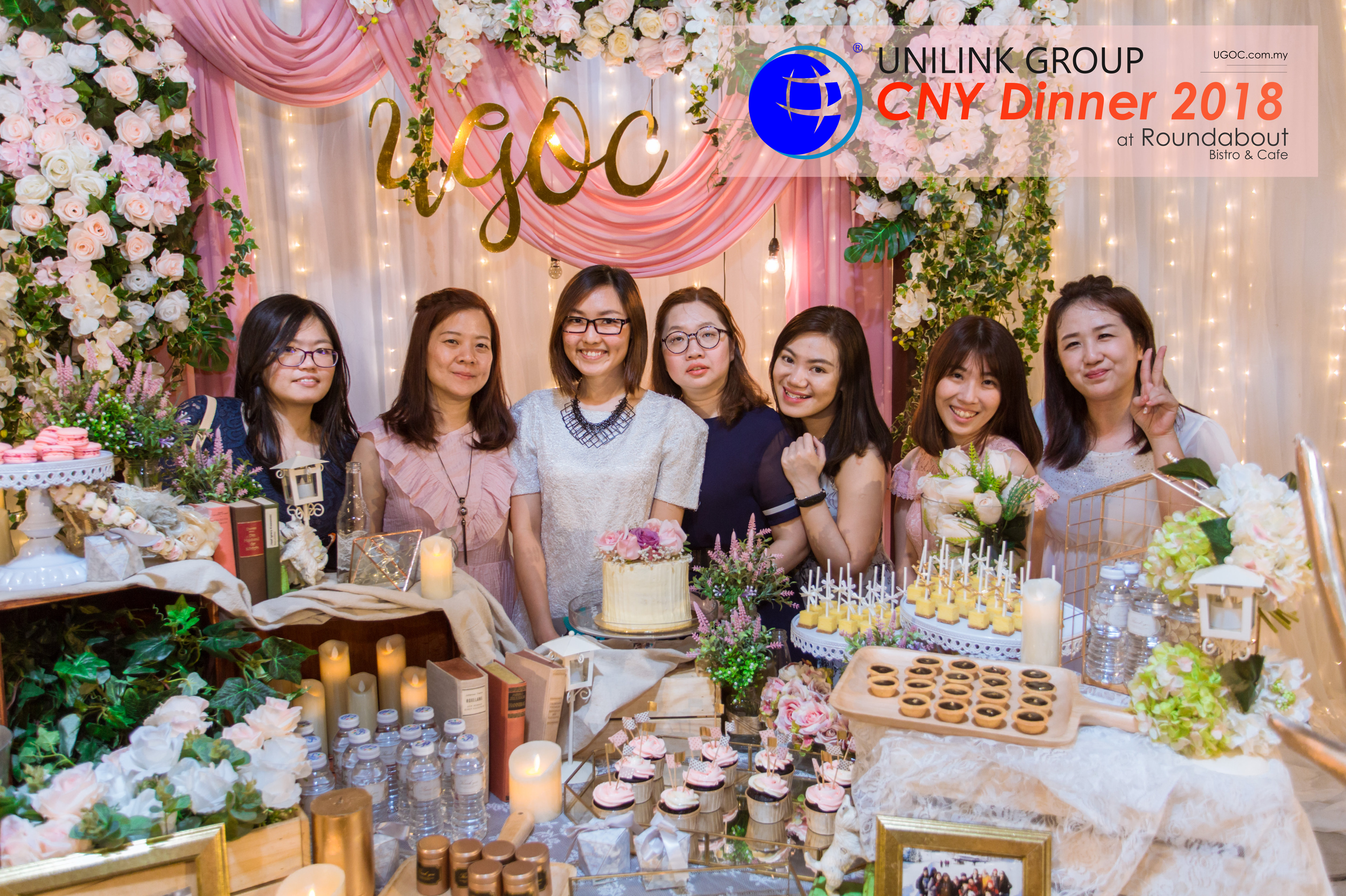 Unilink Group Chinese New Year Dinner 2018 from Agensi Pekerjaan Unilink Prospects Sdn Bhd at Roundabout Bisrto and Cafe 25