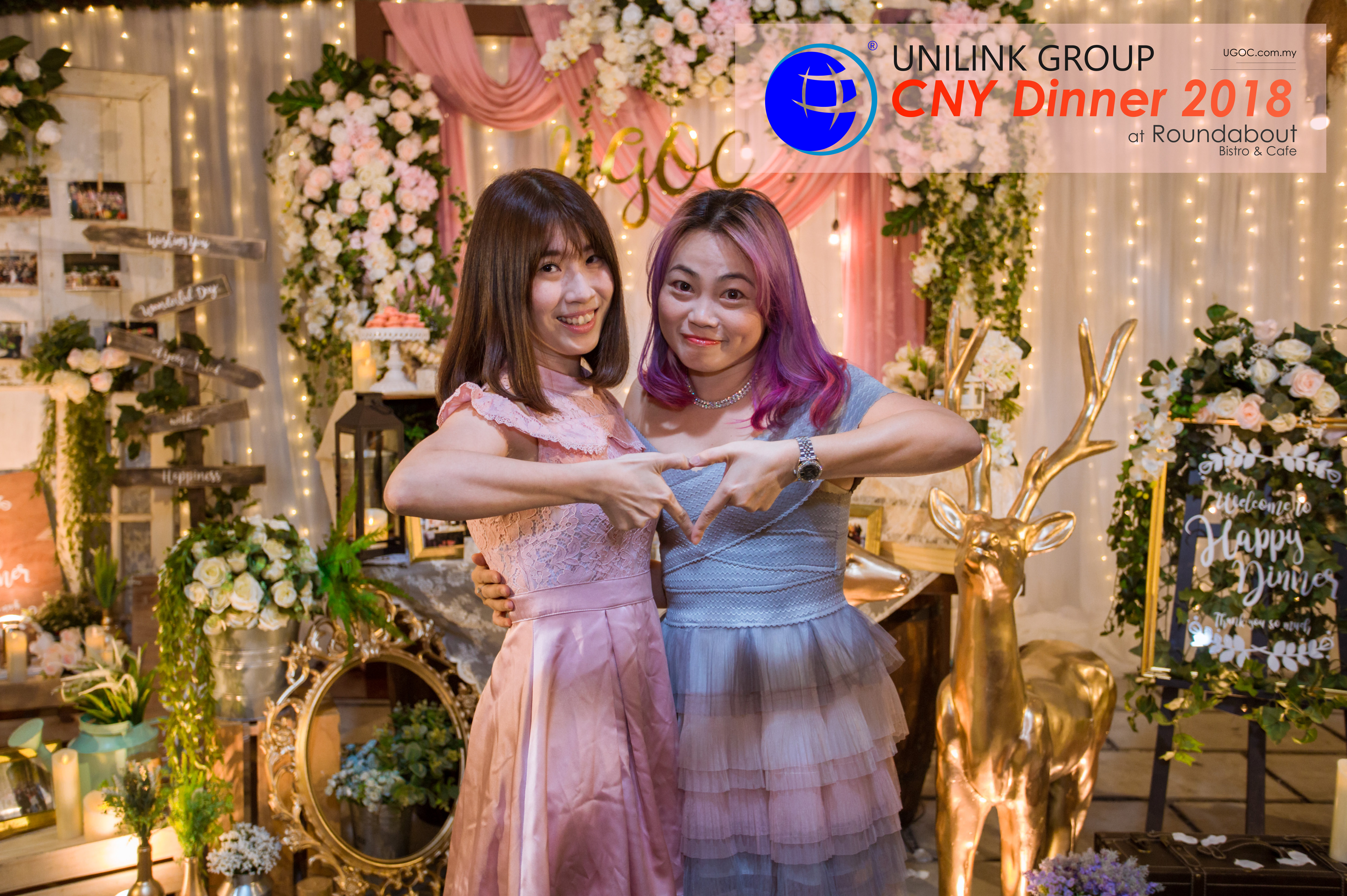 Unilink Group Chinese New Year Dinner 2018 from Agensi Pekerjaan Unilink Prospects Sdn Bhd at Roundabout Bisrto and Cafe 31