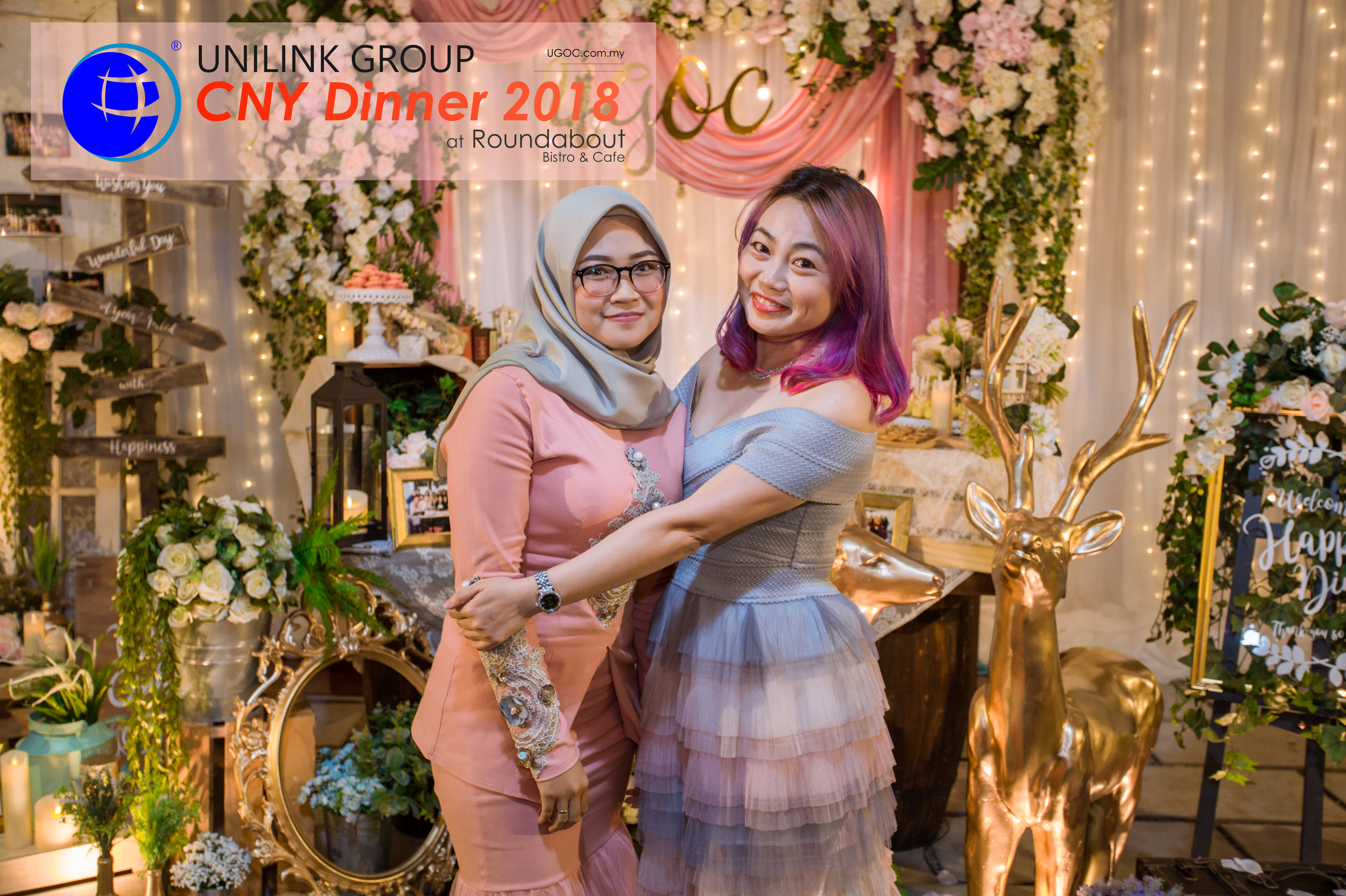 Unilink Group Chinese New Year Dinner 2018 from Agensi Pekerjaan Unilink Prospects Sdn Bhd at Roundabout Bisrto and Cafe 33