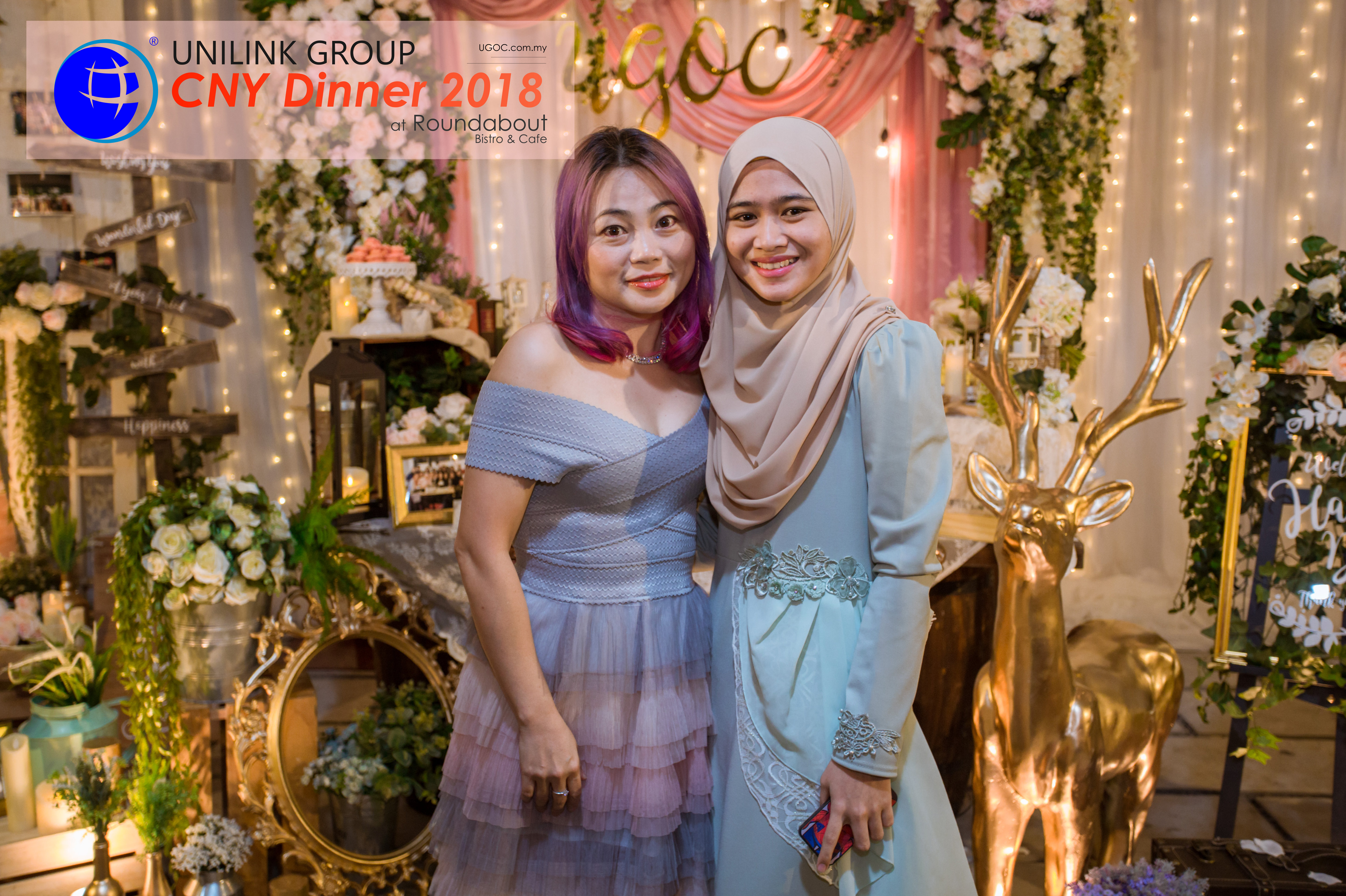 Unilink Group Chinese New Year Dinner 2018 from Agensi Pekerjaan Unilink Prospects Sdn Bhd at Roundabout Bisrto and Cafe 36