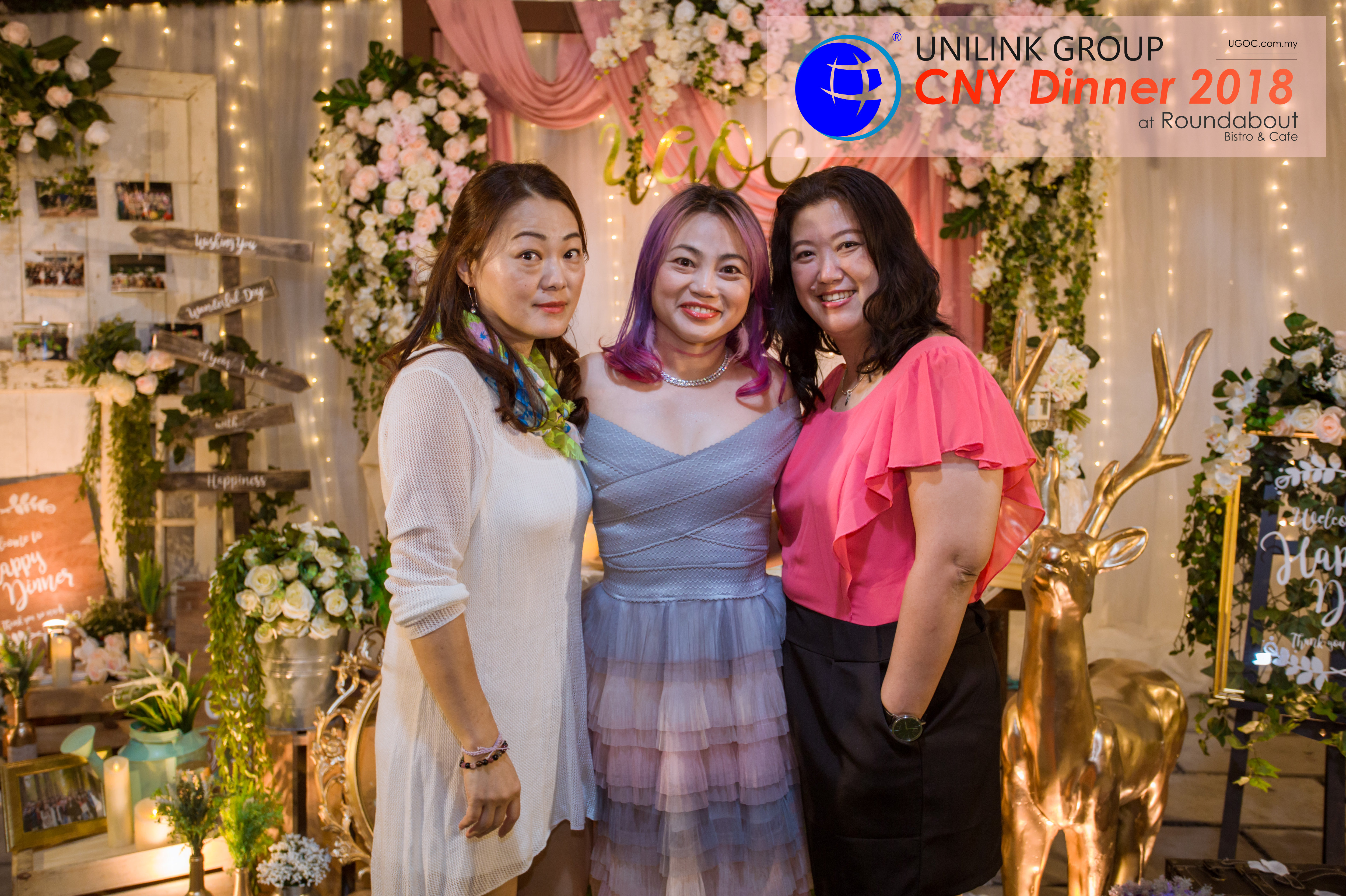 Unilink Group Chinese New Year Dinner 2018 from Agensi Pekerjaan Unilink Prospects Sdn Bhd at Roundabout Bisrto and Cafe 38