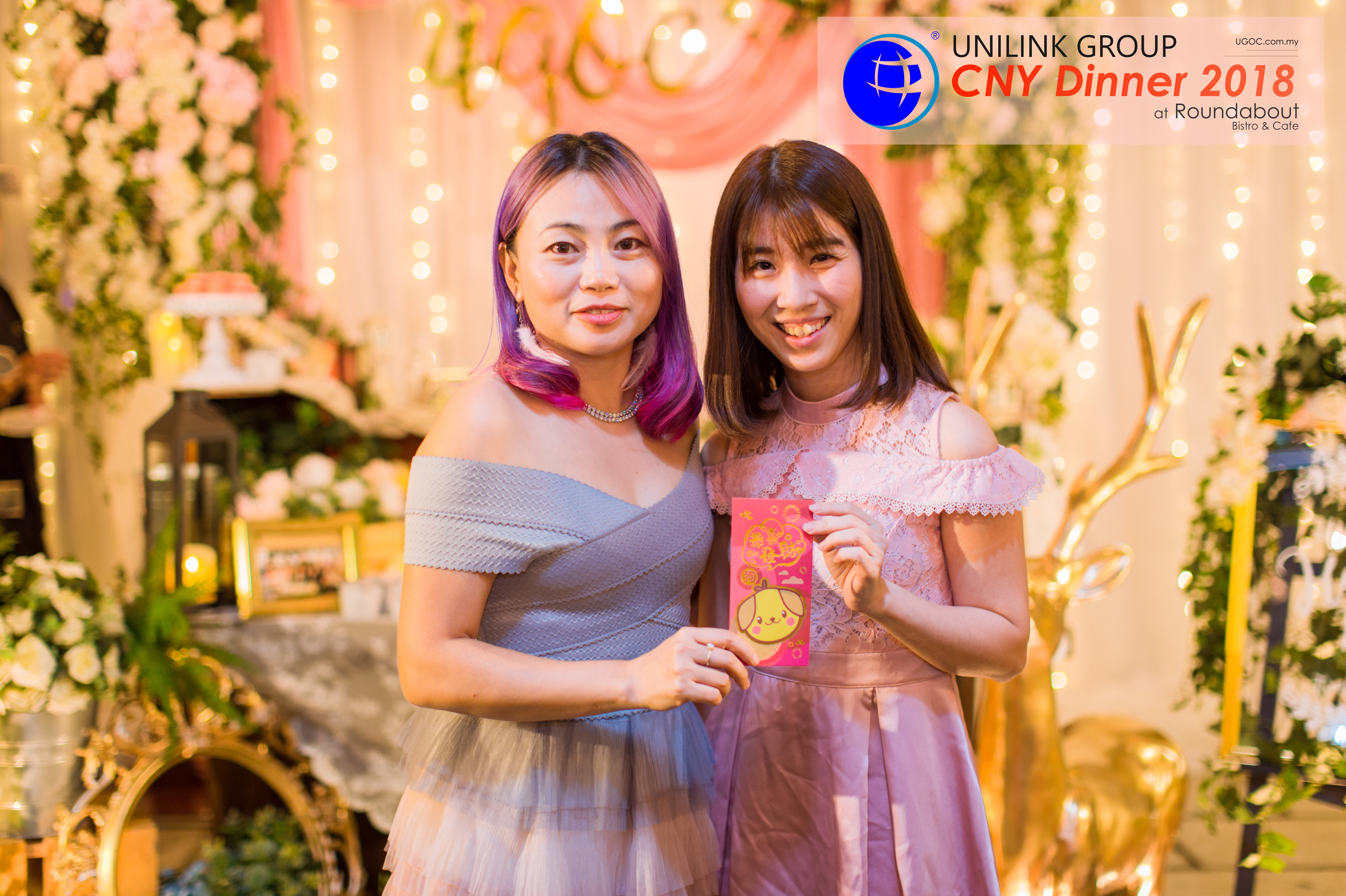 Unilink Group Chinese New Year Dinner 2018 from Agensi Pekerjaan Unilink Prospects Sdn Bhd at Roundabout Bisrto and Cafe 40