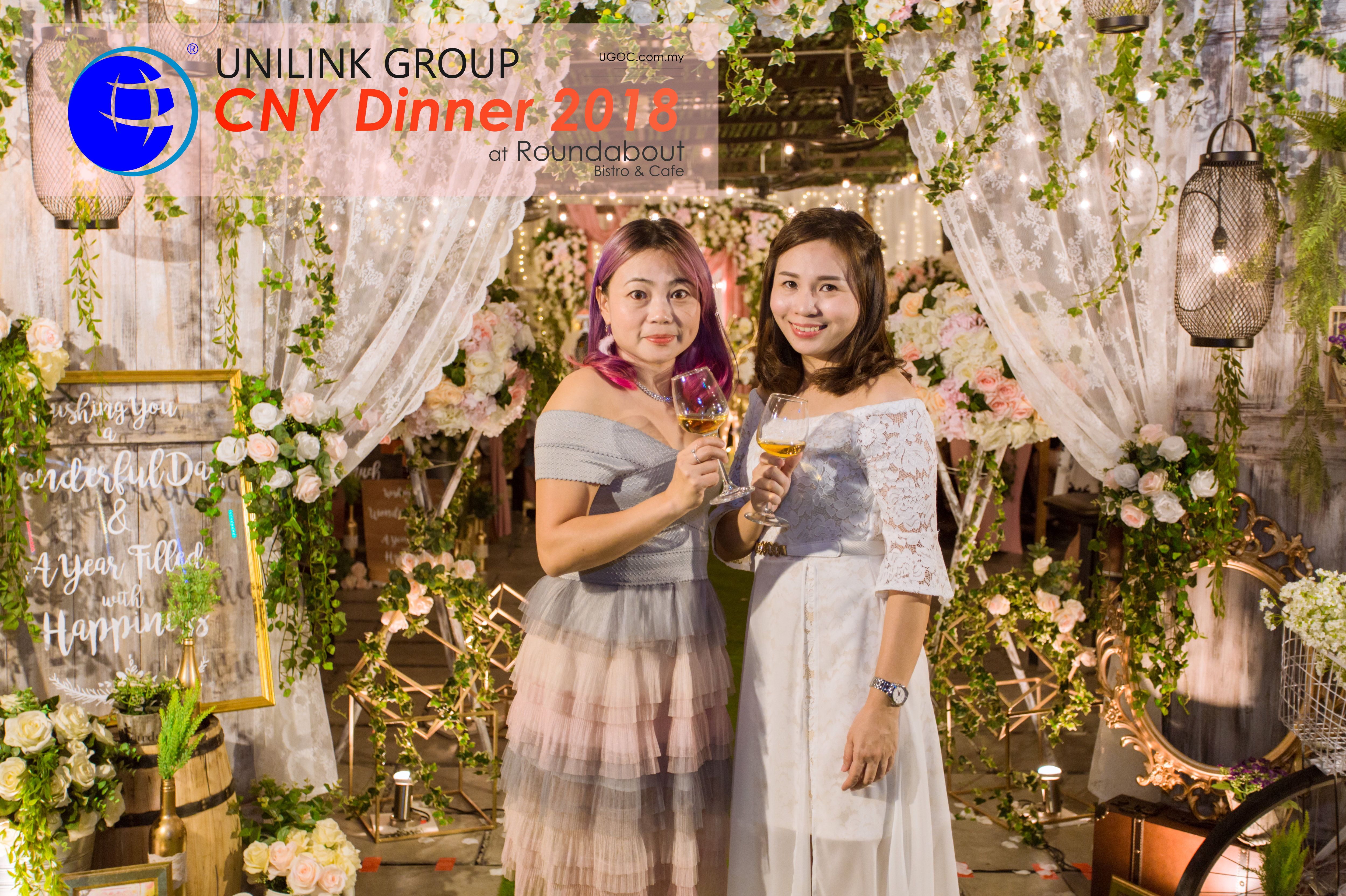Unilink Group Chinese New Year Dinner 2018 from Agensi Pekerjaan Unilink Prospects Sdn Bhd at Roundabout Bisrto and Cafe 42