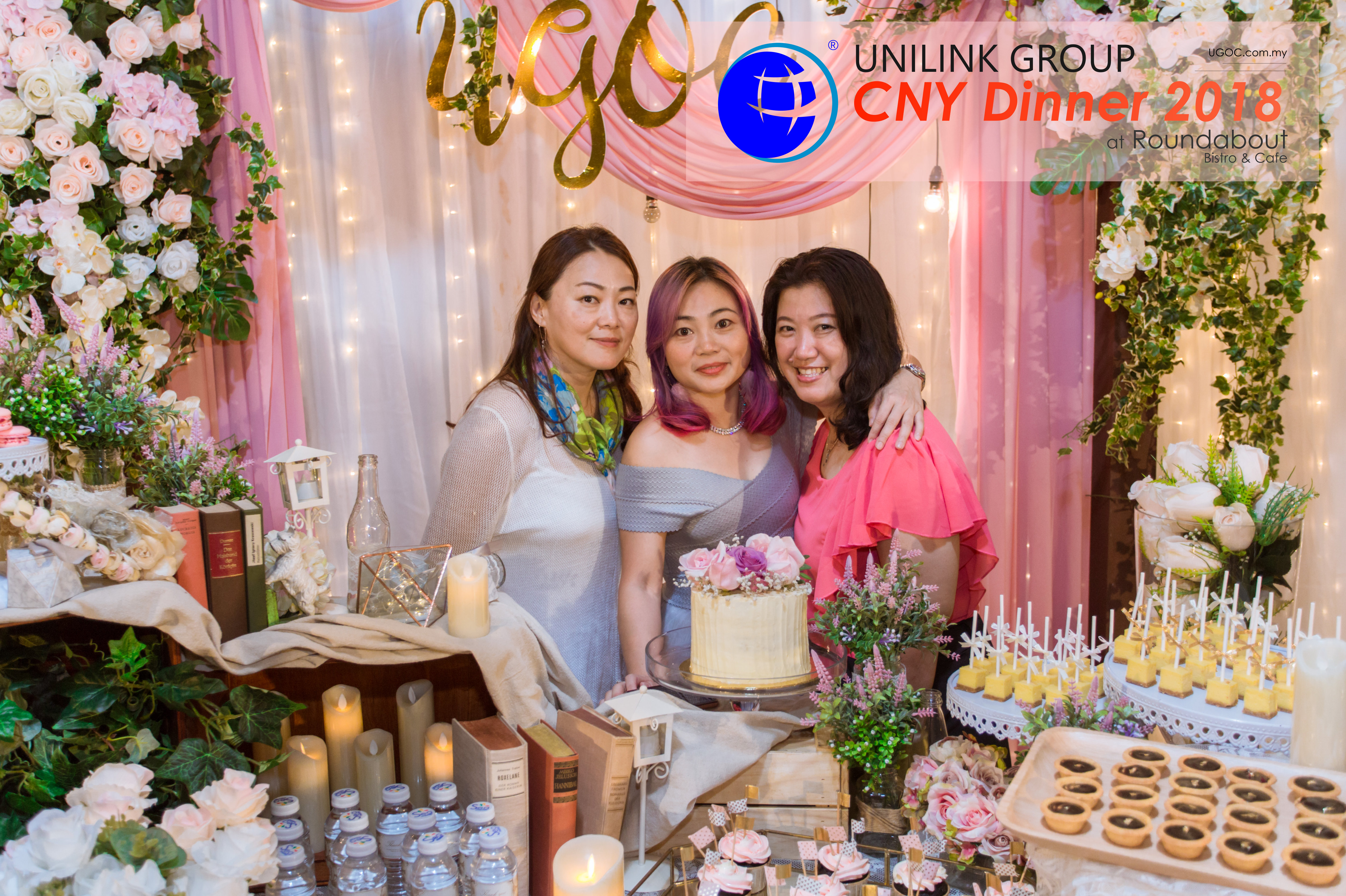 Unilink Group Chinese New Year Dinner 2018 from Agensi Pekerjaan Unilink Prospects Sdn Bhd at Roundabout Bisrto and Cafe 43