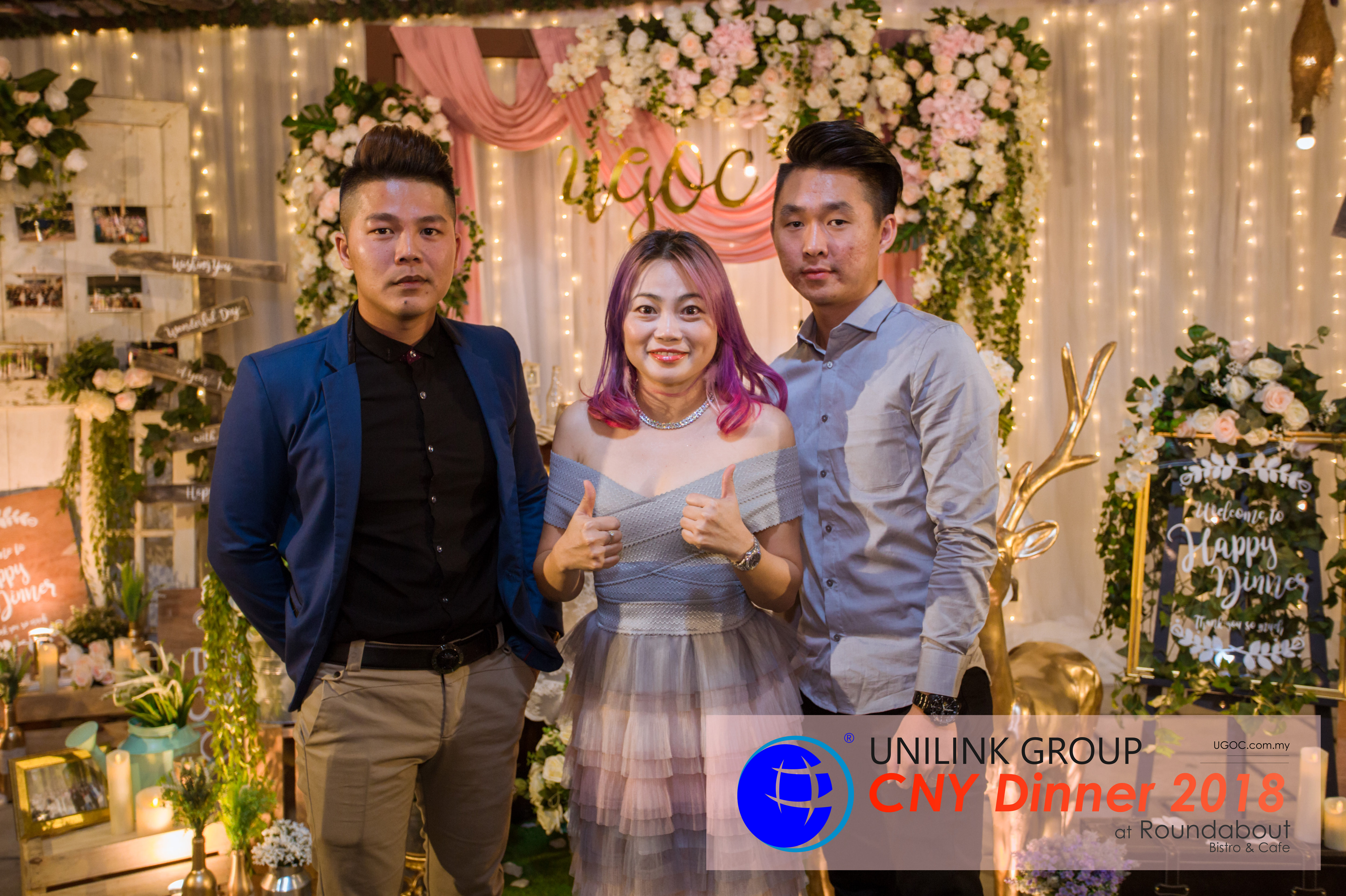 Unilink Group Chinese New Year Dinner 2018 from Agensi Pekerjaan Unilink Prospects Sdn Bhd at Roundabout Bisrto and Cafe 44