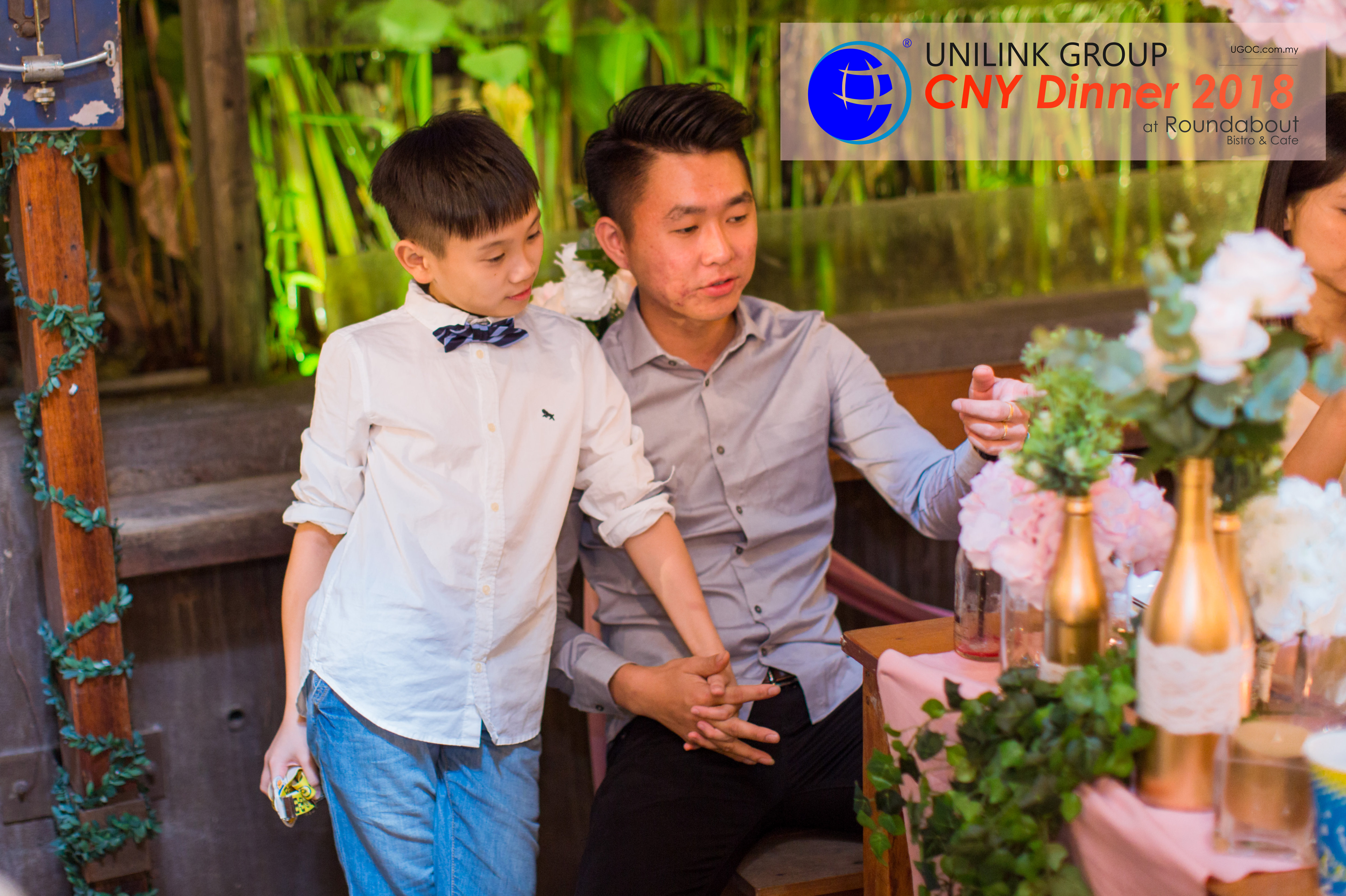 Unilink Group Chinese New Year Dinner 2018 from Agensi Pekerjaan Unilink Prospects Sdn Bhd at Roundabout Bisrto and Cafe 46