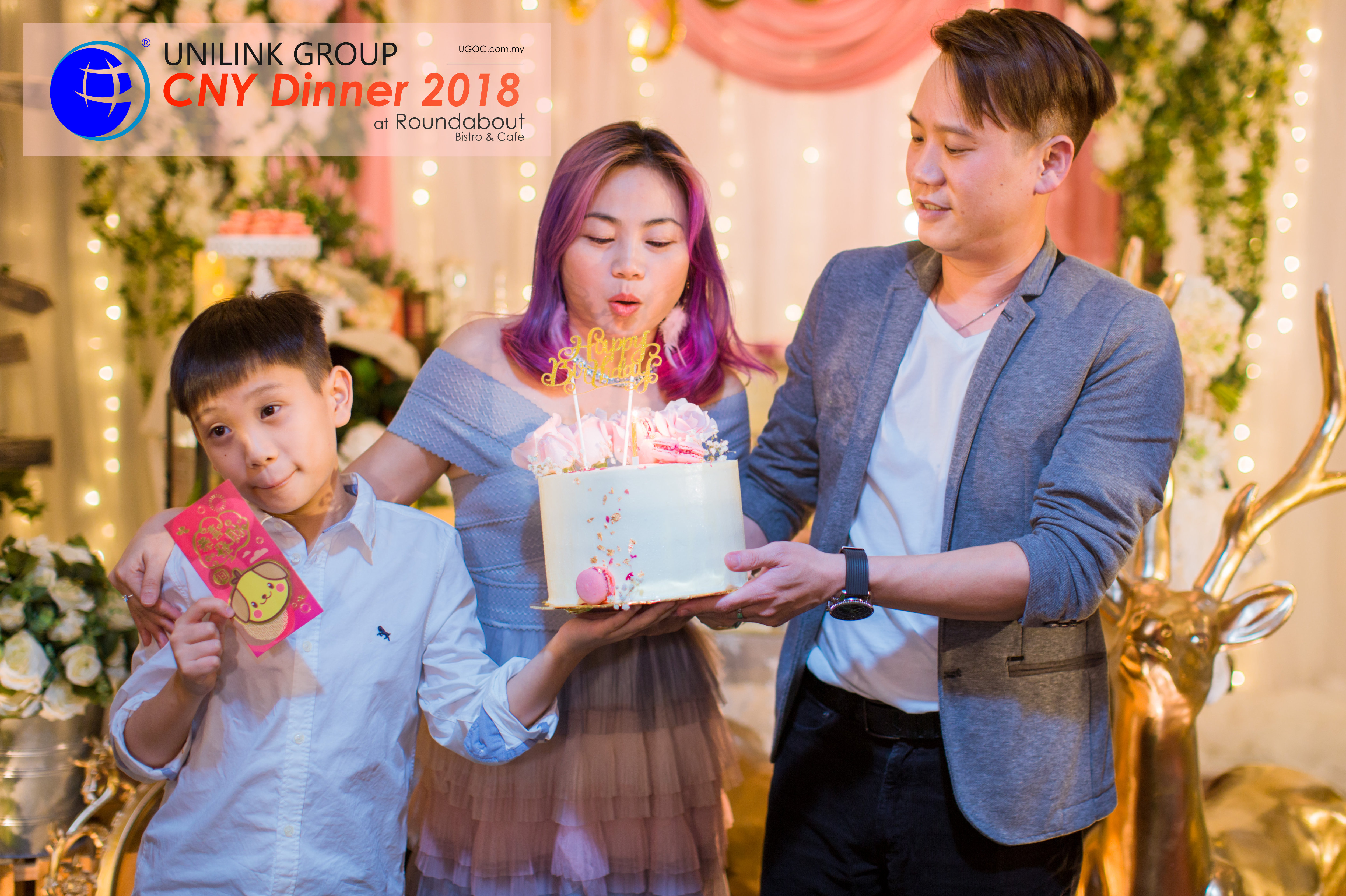 Unilink Group Chinese New Year Dinner 2018 from Agensi Pekerjaan Unilink Prospects Sdn Bhd at Roundabout Bisrto and Cafe 50