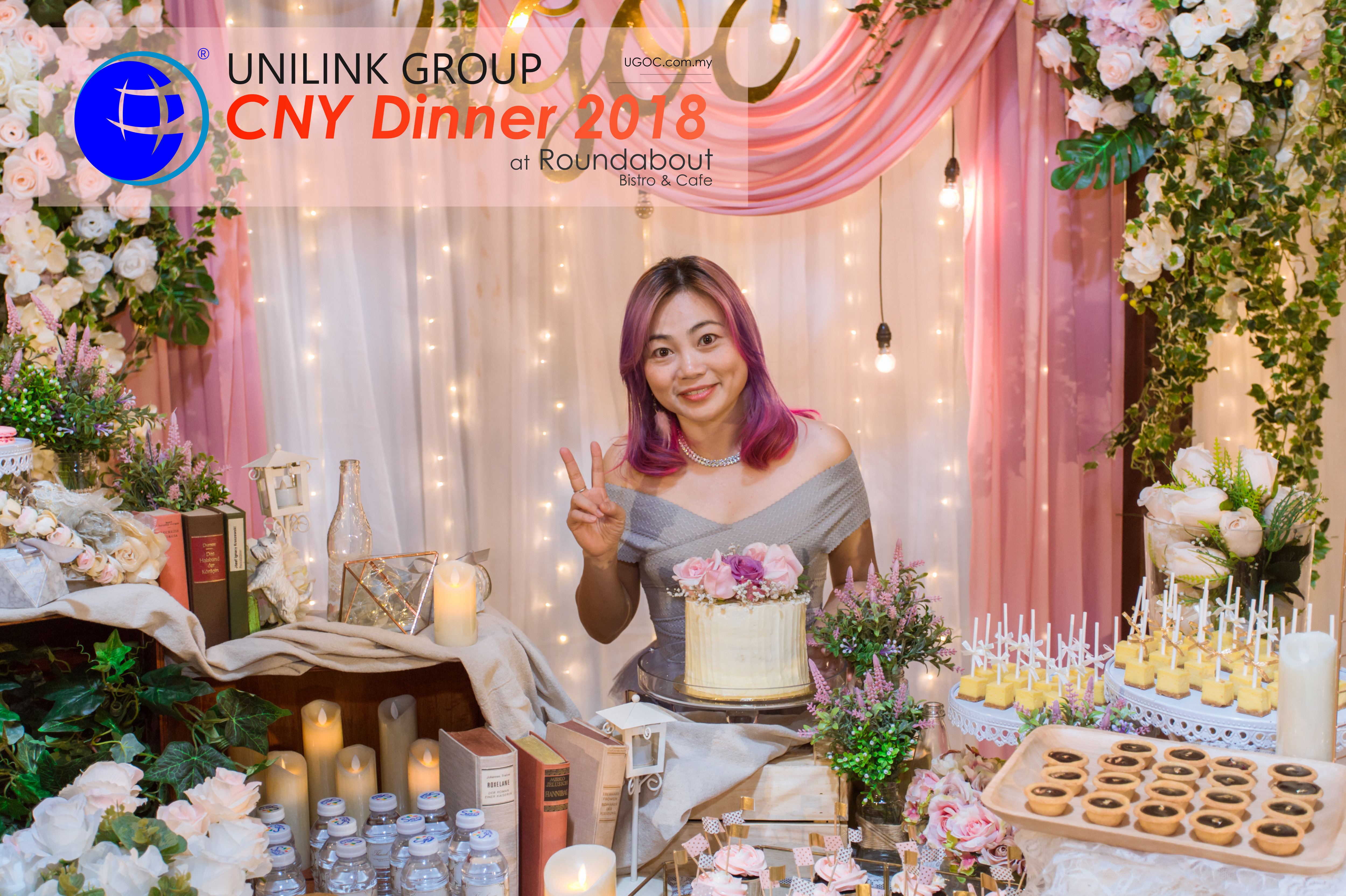 Unilink Group Chinese New Year Dinner 2018 from Agensi Pekerjaan Unilink Prospects Sdn Bhd at Roundabout Bisrto and Cafe 53