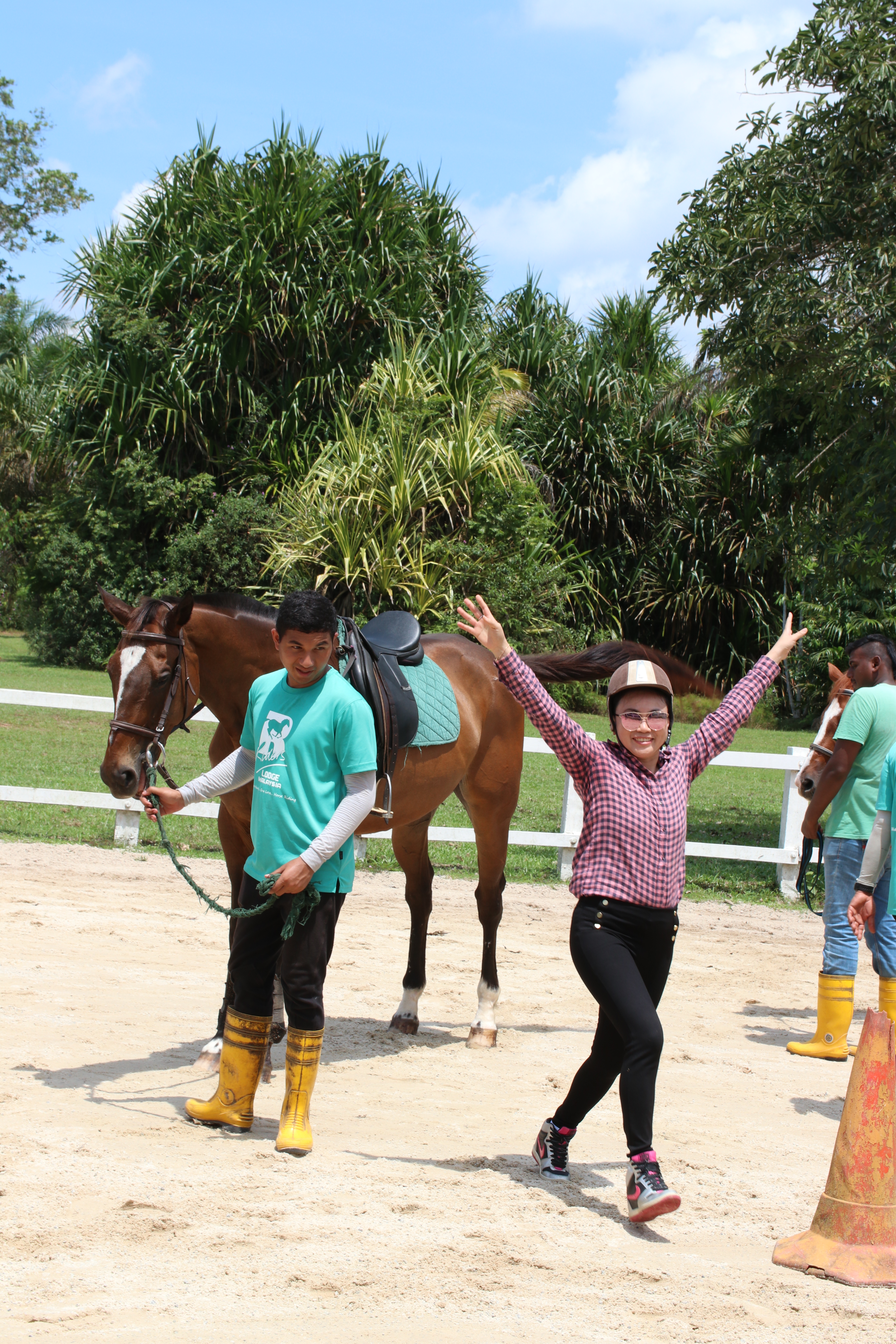 Unilink Group Company Trip 2018 April from Agensi Pekerjaan Unilink Prospects Sdn Bhd Horse Riding at Johor Bahru 97