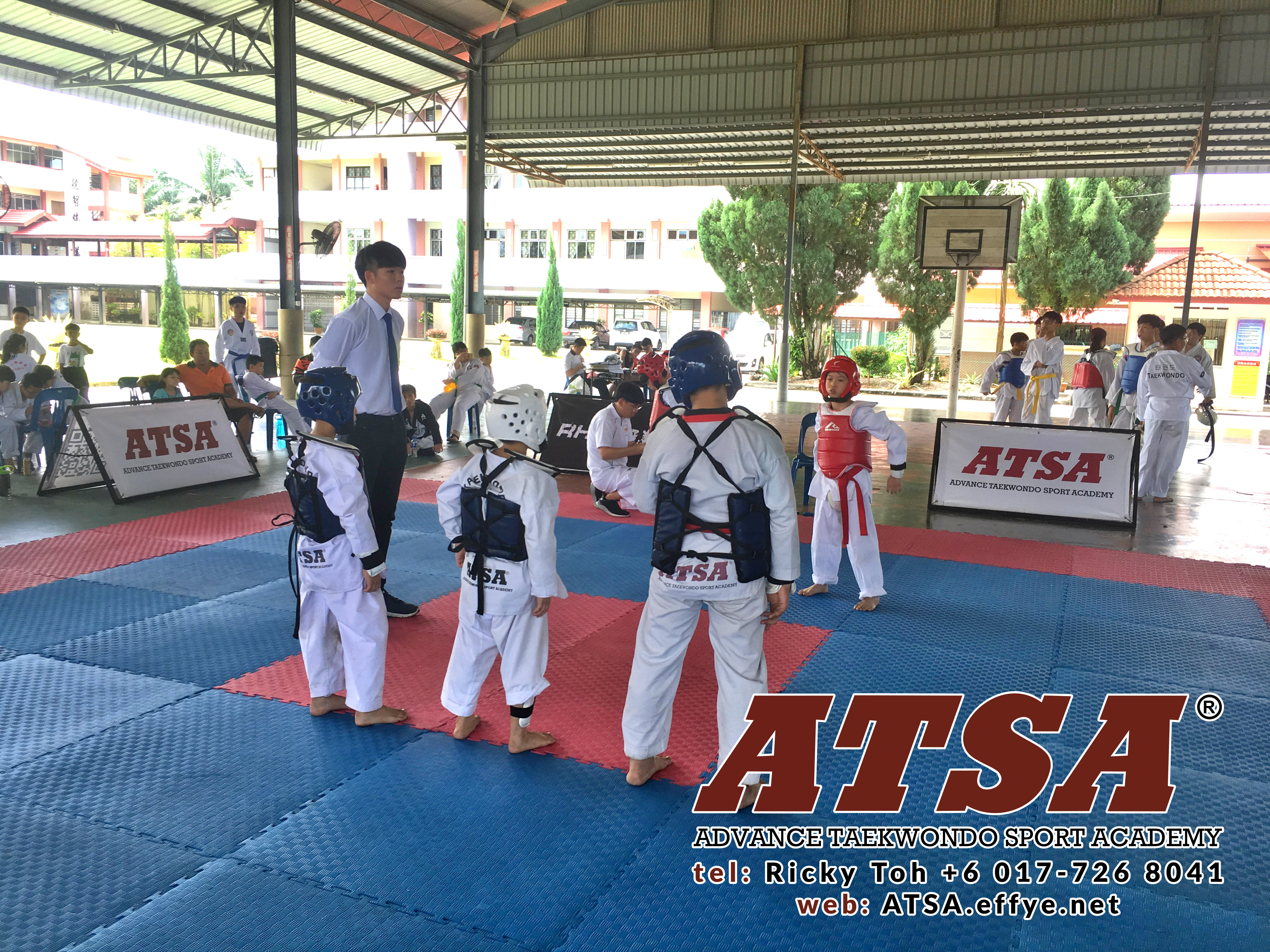 Advance Taekwondo Sport Academy ATSA Education Martial Art Self Defence Fitness Poomdae Sparring Kyorugi Batu Pahat Johor Malaysia A02-01