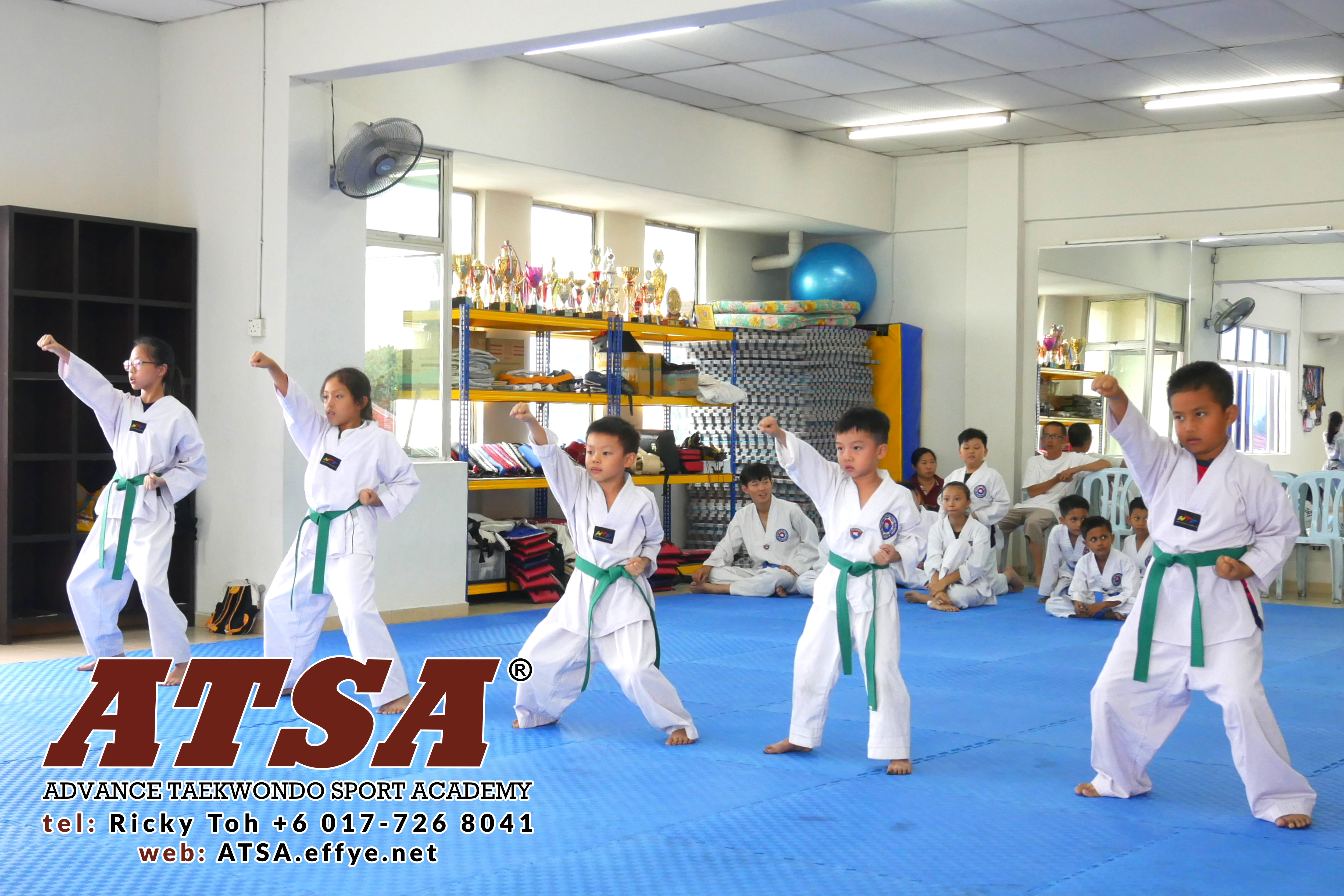 Batu Pahat Sports Ricky Toh Advance Taekwondo Sport Academy ATSA Education Martial Art Self Defence Fitness Poomdae Sparring Kyorugi Batu Pahat Johor Malaysia A02-08