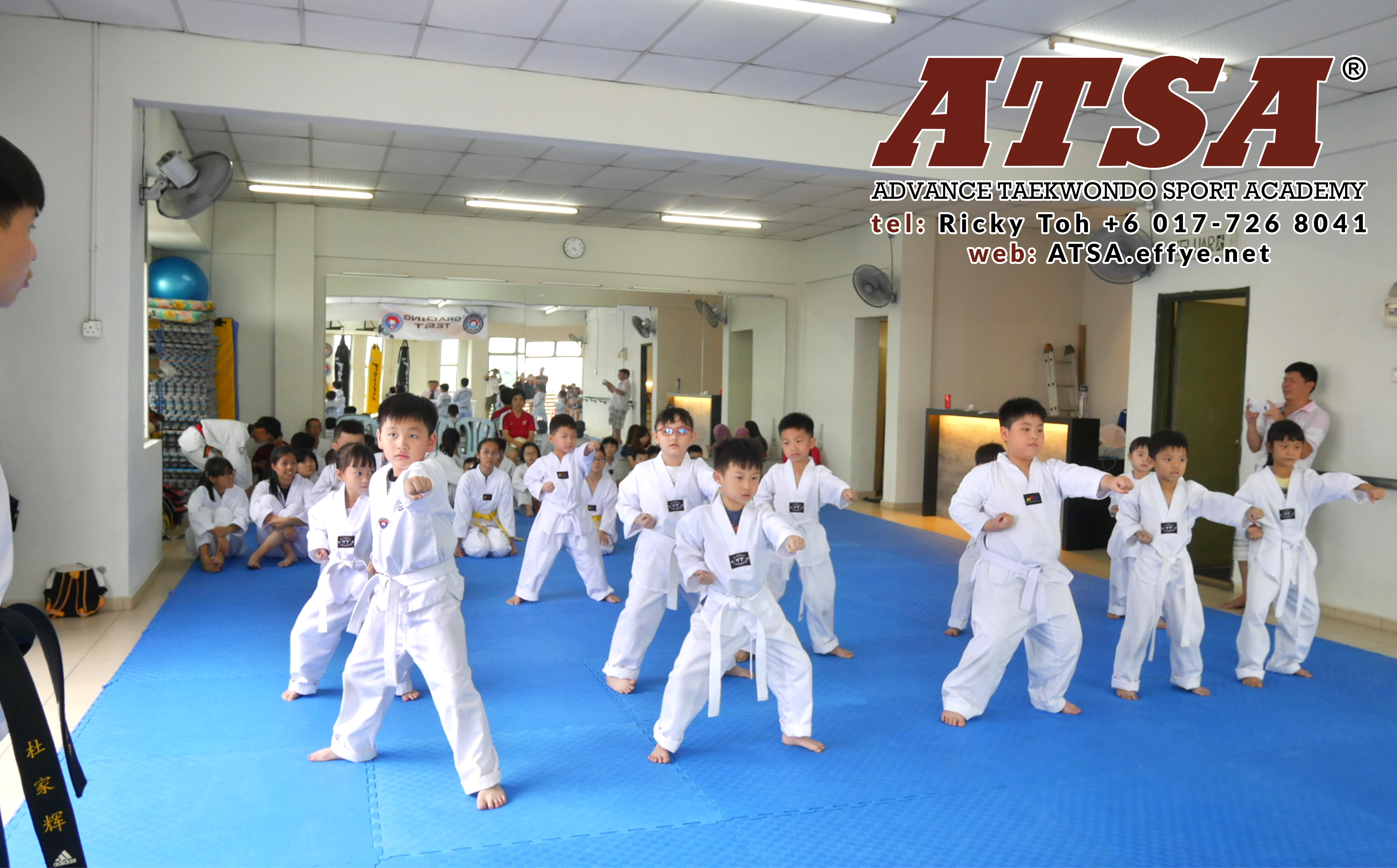 Batu Pahat Sports Ricky Toh Advance Taekwondo Sport Academy ATSA Education Martial Art Self Defence Fitness Poomdae Sparring Kyorugi Batu Pahat Johor Malaysia A02-11
