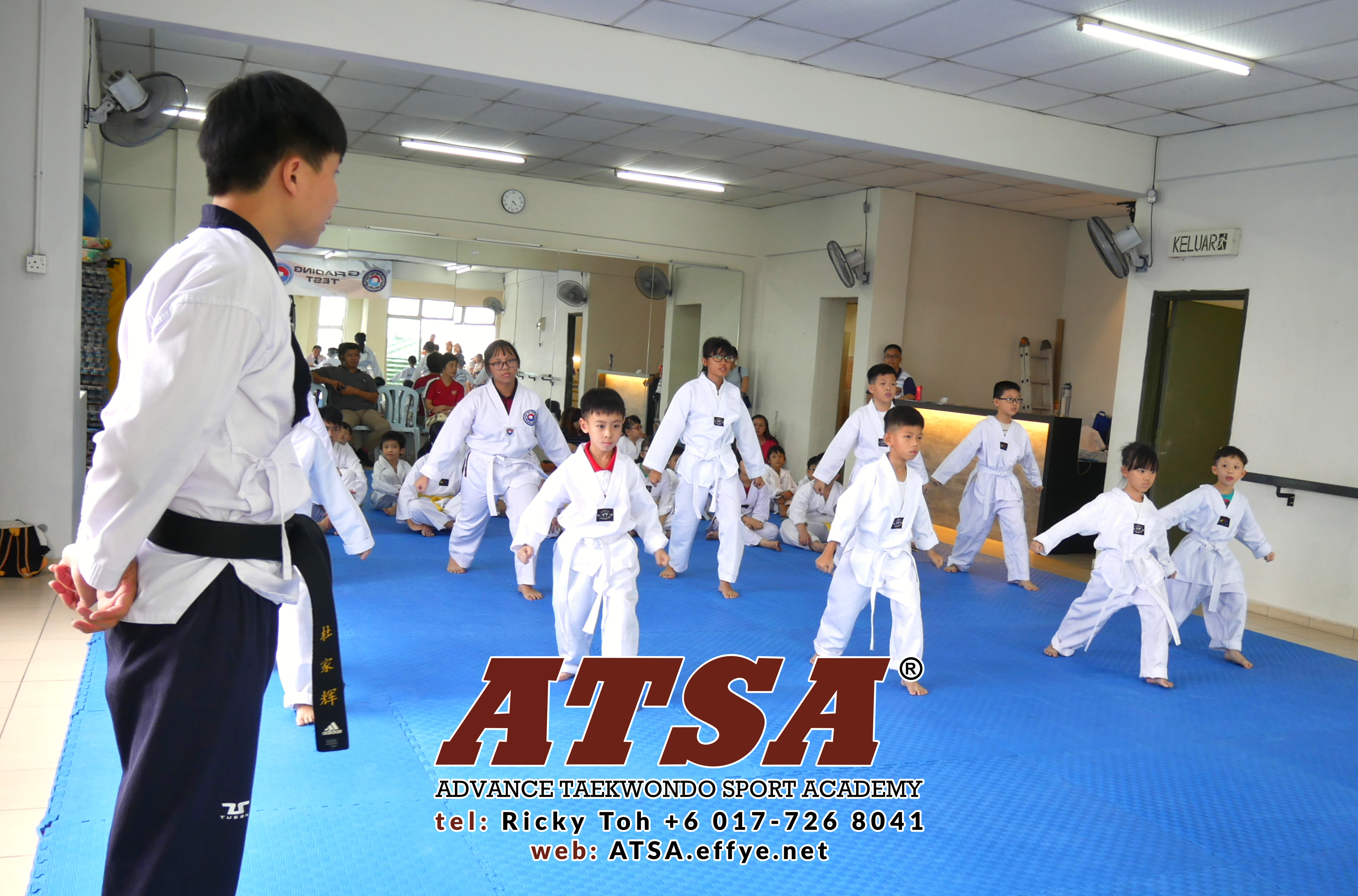 Batu Pahat Sports Ricky Toh Advance Taekwondo Sport Academy ATSA Education Martial Art Self Defence Fitness Poomdae Sparring Kyorugi Batu Pahat Johor Malaysia A02-12