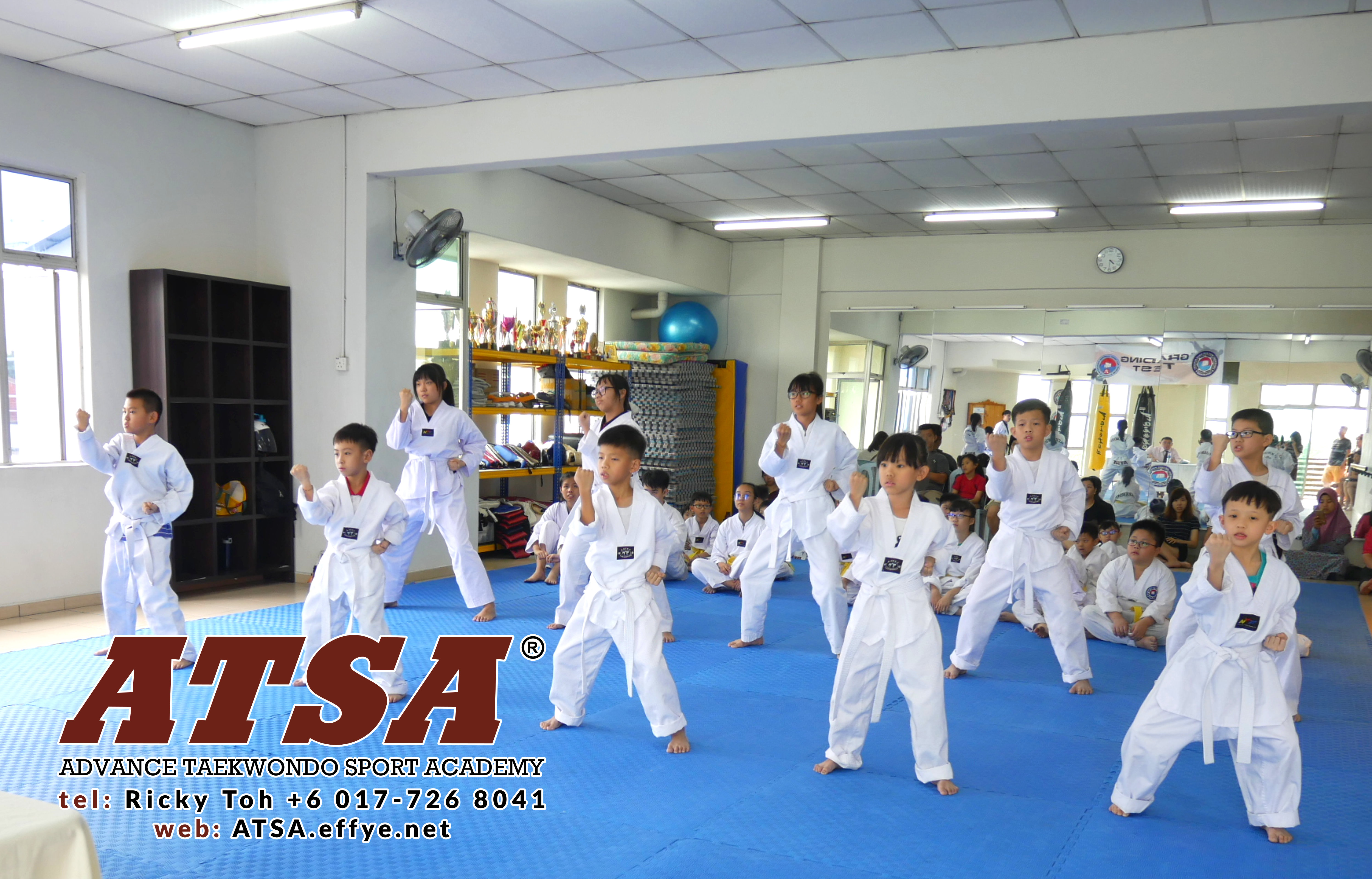 Batu Pahat Sports Ricky Toh Advance Taekwondo Sport Academy ATSA Education Martial Art Self Defence Fitness Poomdae Sparring Kyorugi Batu Pahat Johor Malaysia A02-14