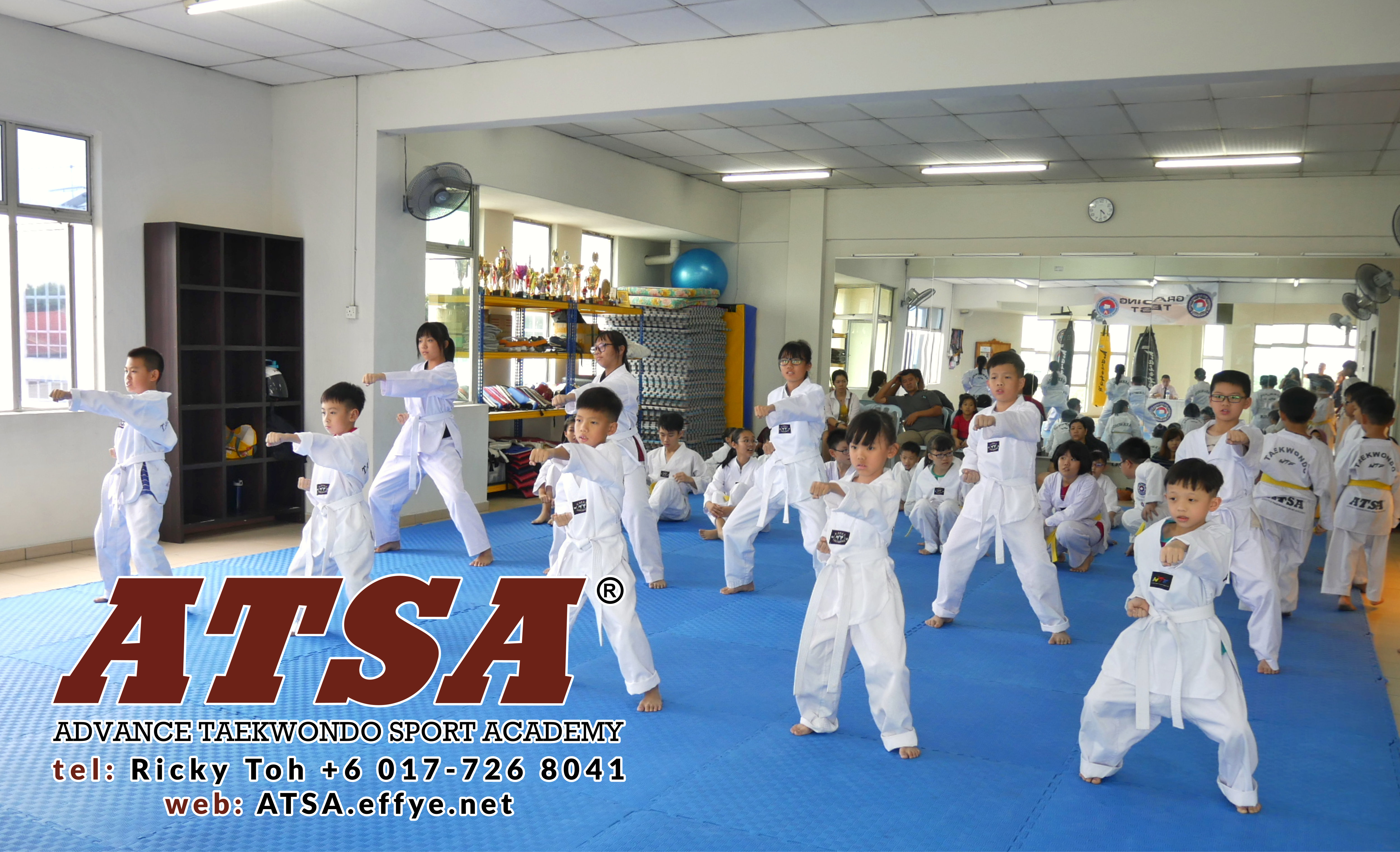 Batu Pahat Sports Ricky Toh Advance Taekwondo Sport Academy ATSA Education Martial Art Self Defence Fitness Poomdae Sparring Kyorugi Batu Pahat Johor Malaysia A02-15