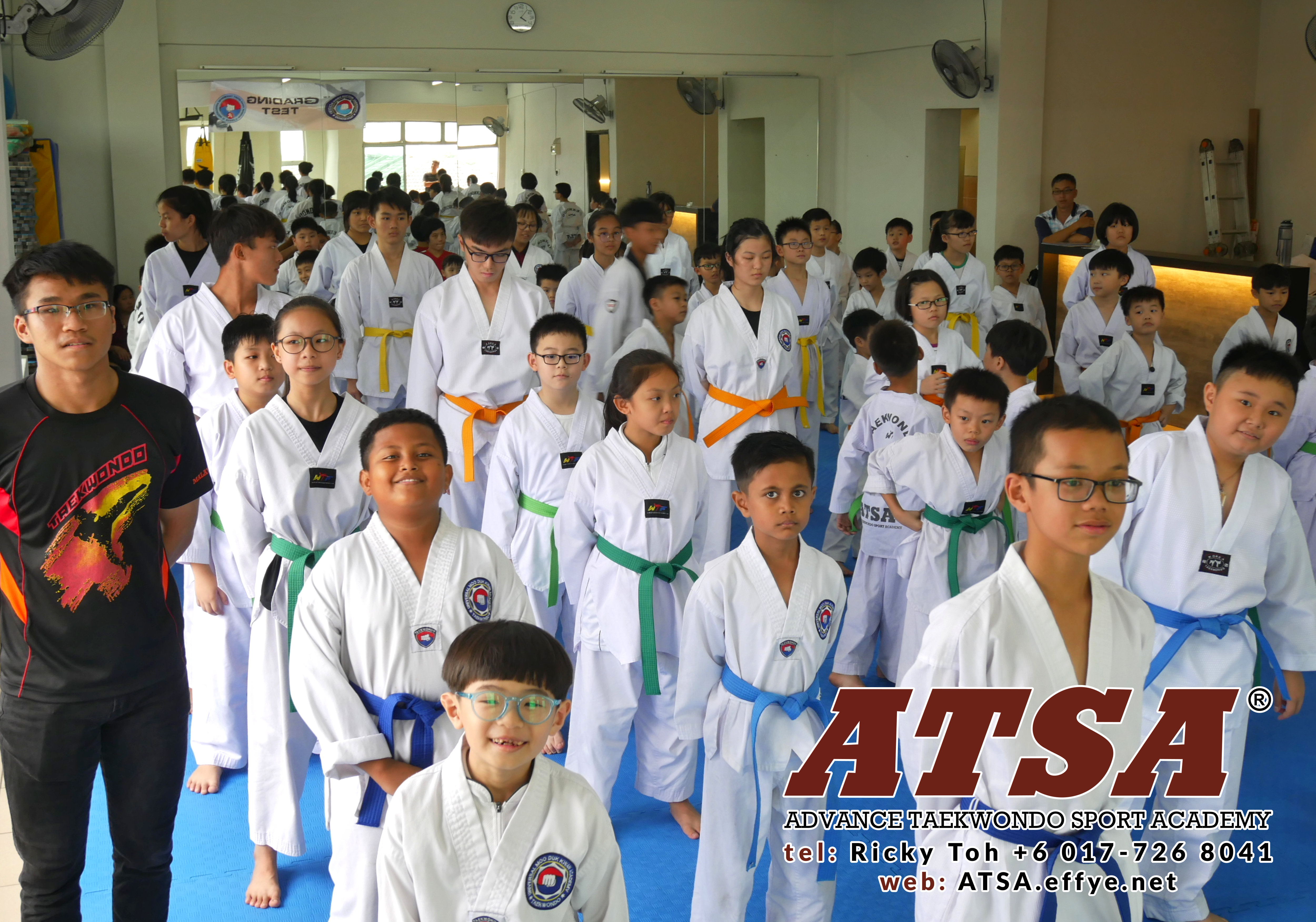 Batu Pahat Sports Ricky Toh Advance Taekwondo Sport Academy ATSA Education Martial Art Self Defence Fitness Poomdae Sparring Kyorugi Batu Pahat Johor Malaysia A02-17