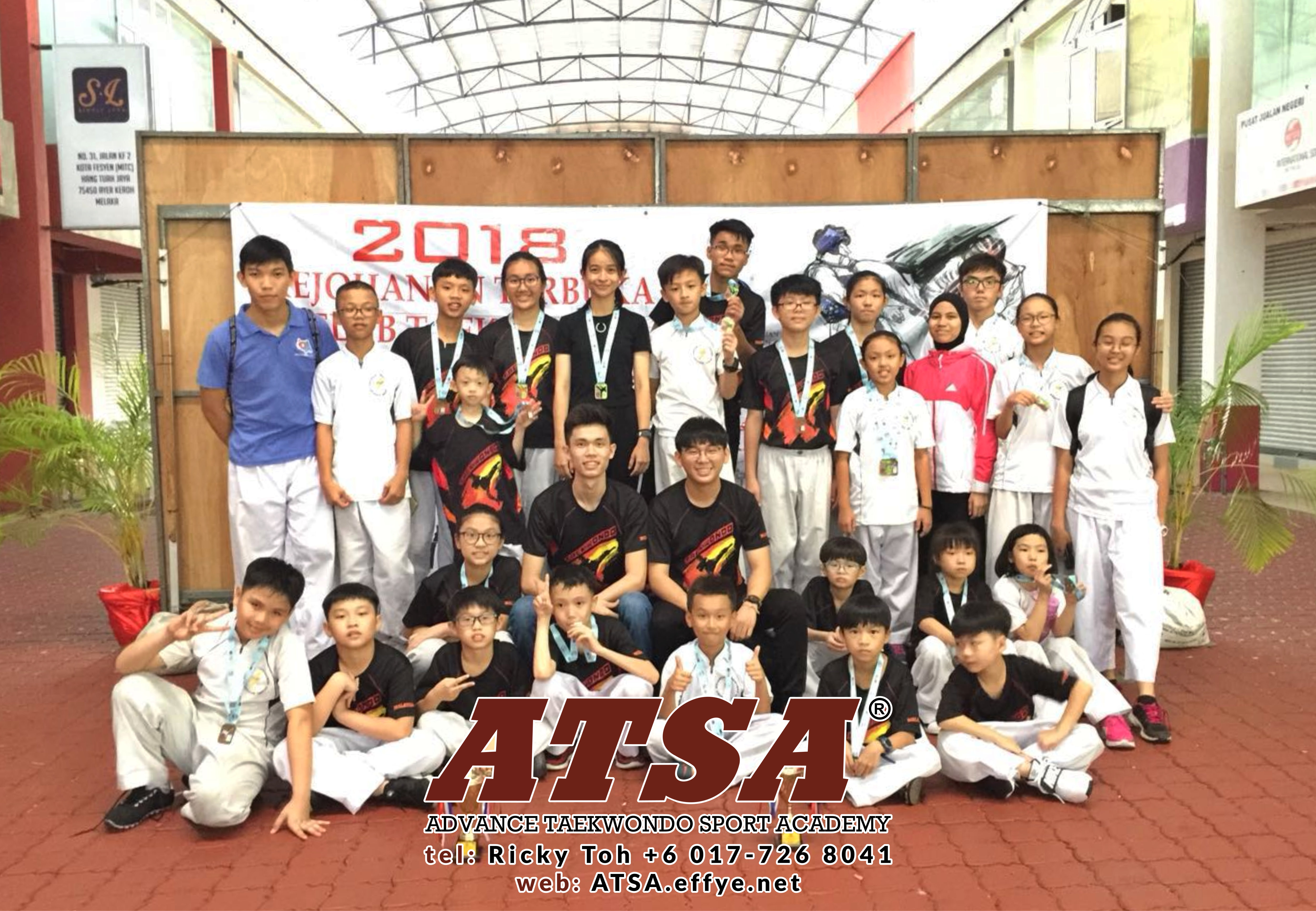 Batu Pahat Sports Ricky Toh Advance Taekwondo Sport Academy ATSA Education Martial Art Self Defence Fitness Poomdae Sparring Kyorugi Batu Pahat Johor Malaysia A02-19