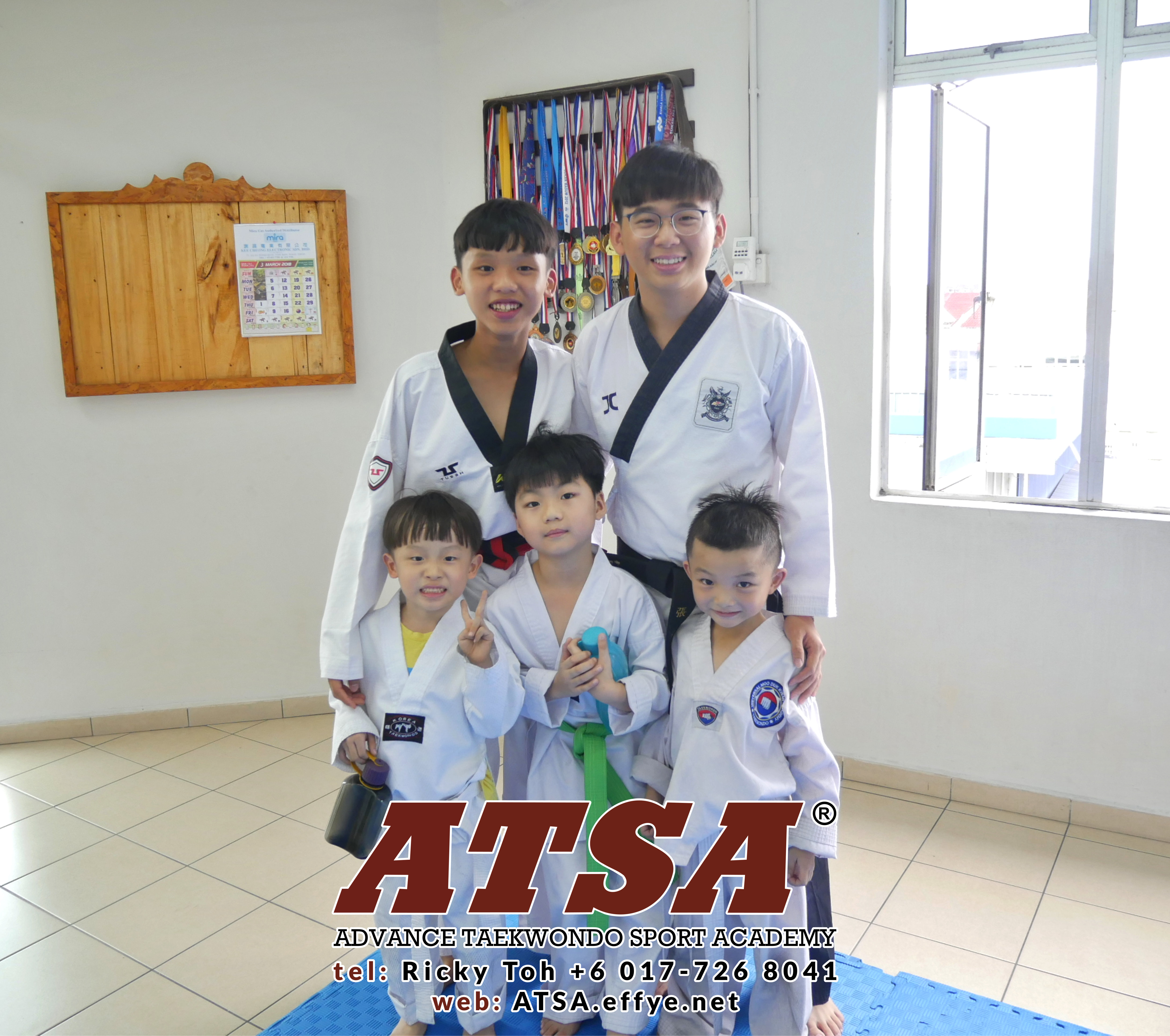 Batu Pahat Sports Ricky Toh Advance Taekwondo Sport Academy ATSA Education Martial Art Self Defence Fitness Poomdae Sparring Kyorugi Batu Pahat Johor Malaysia A02-22