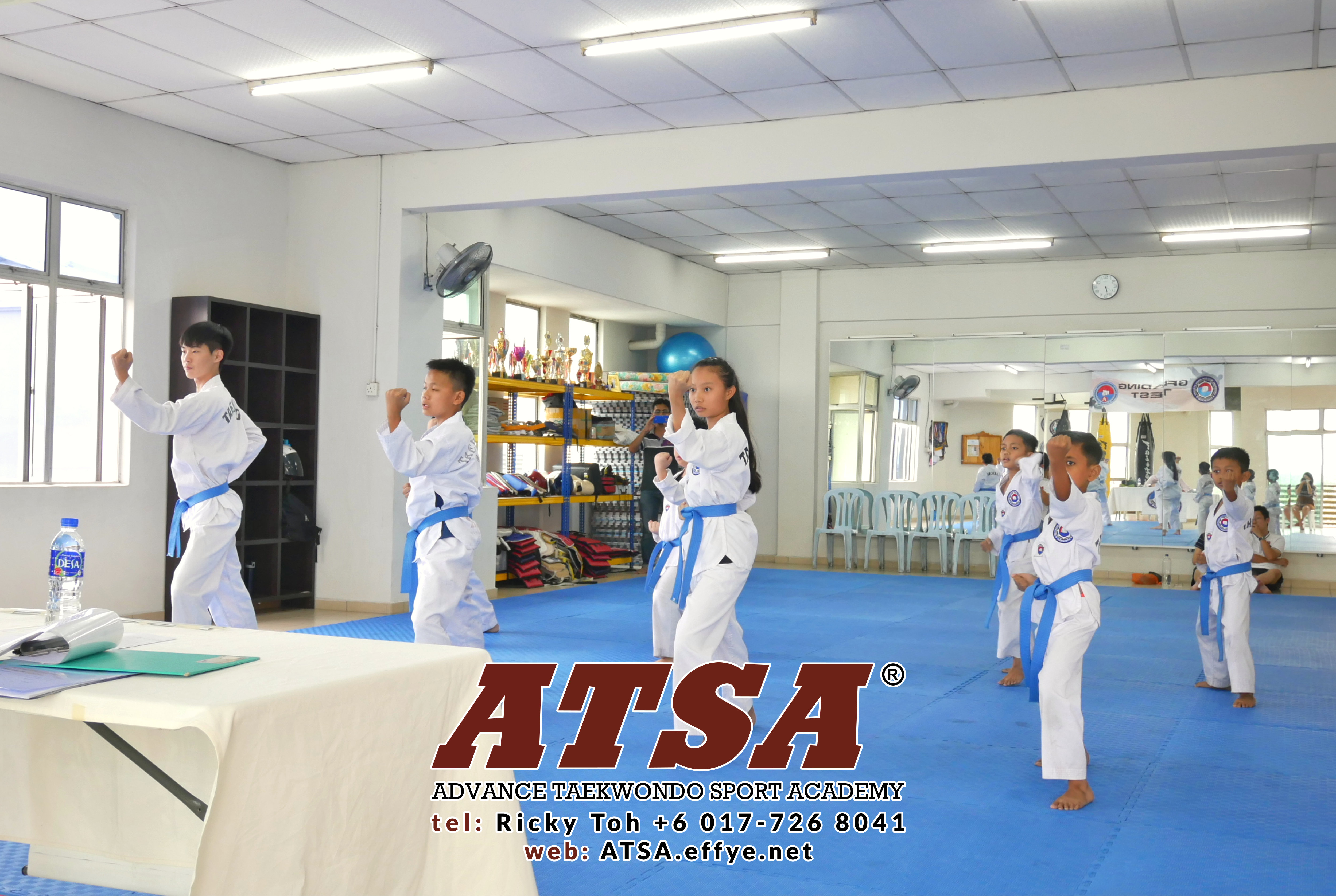 Batu Pahat Sports Ricky Toh Advance Taekwondo Sport Academy ATSA Education Martial Art Self Defence Fitness Poomdae Sparring Kyorugi Batu Pahat Johor Malaysia A02-27