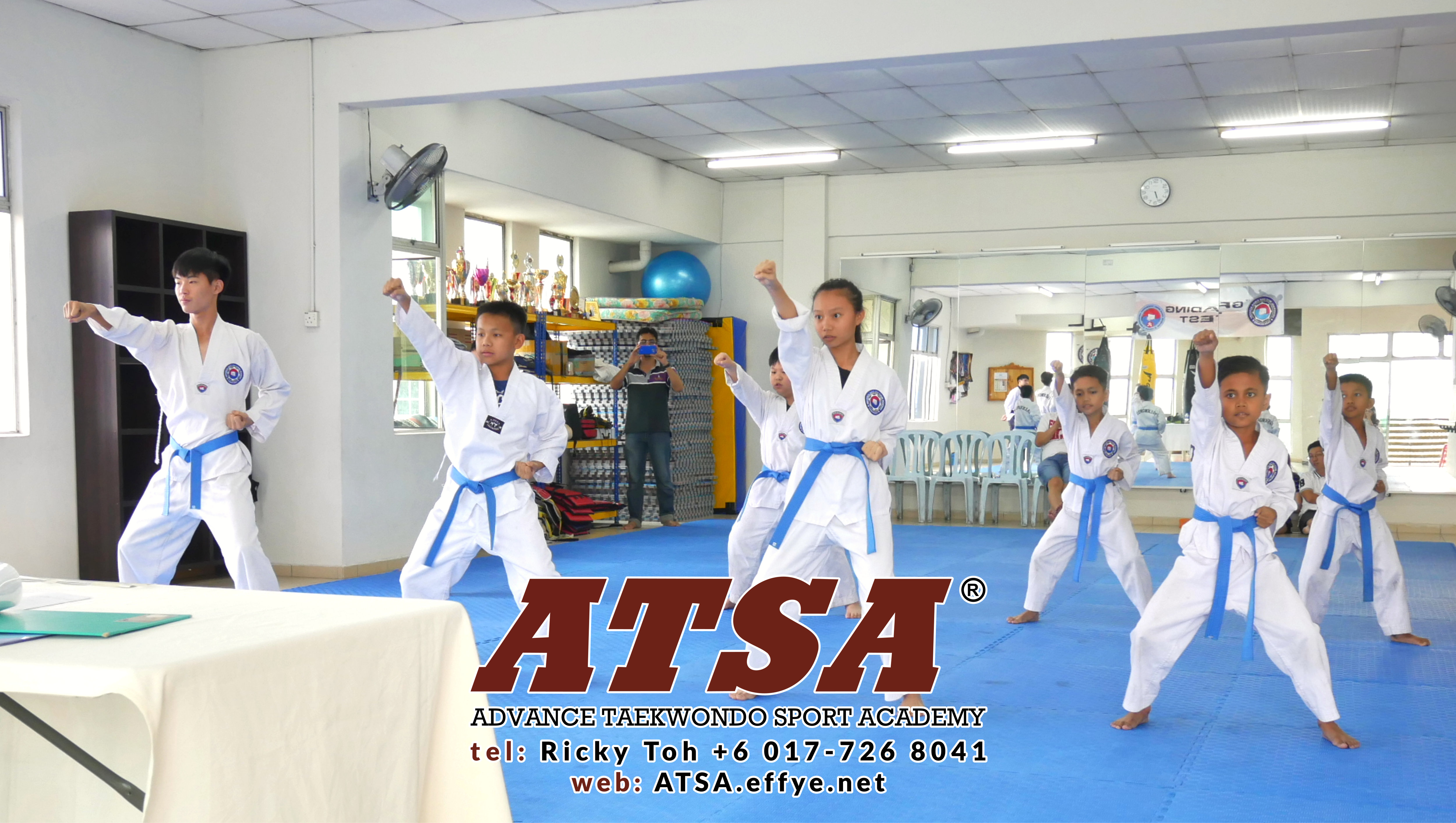 Batu Pahat Sports Ricky Toh Advance Taekwondo Sport Academy ATSA Education Martial Art Self Defence Fitness Poomdae Sparring Kyorugi Batu Pahat Johor Malaysia A02-28