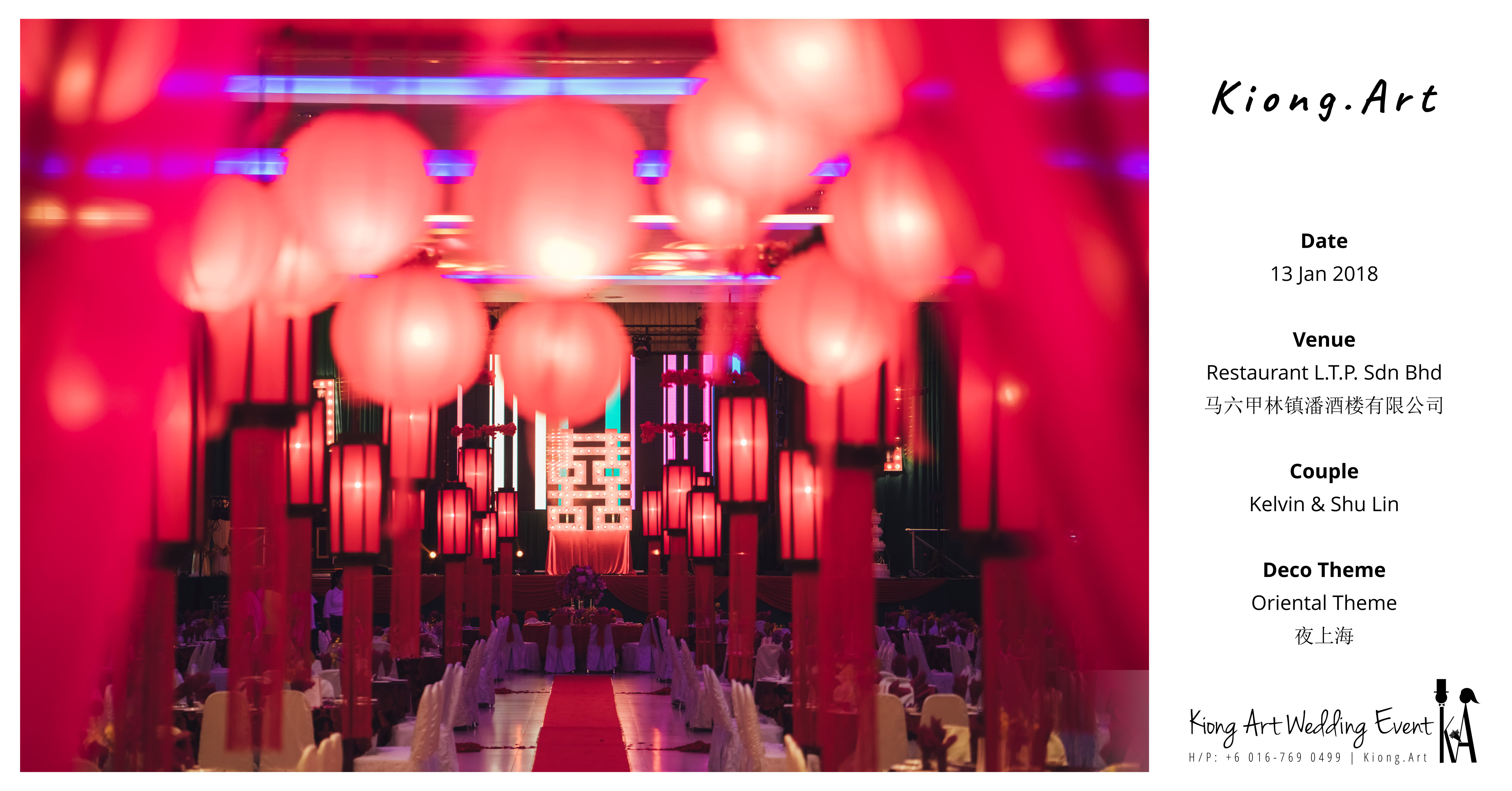 Oriental Theme @ 13 Jan 2018 | Wedding Theme