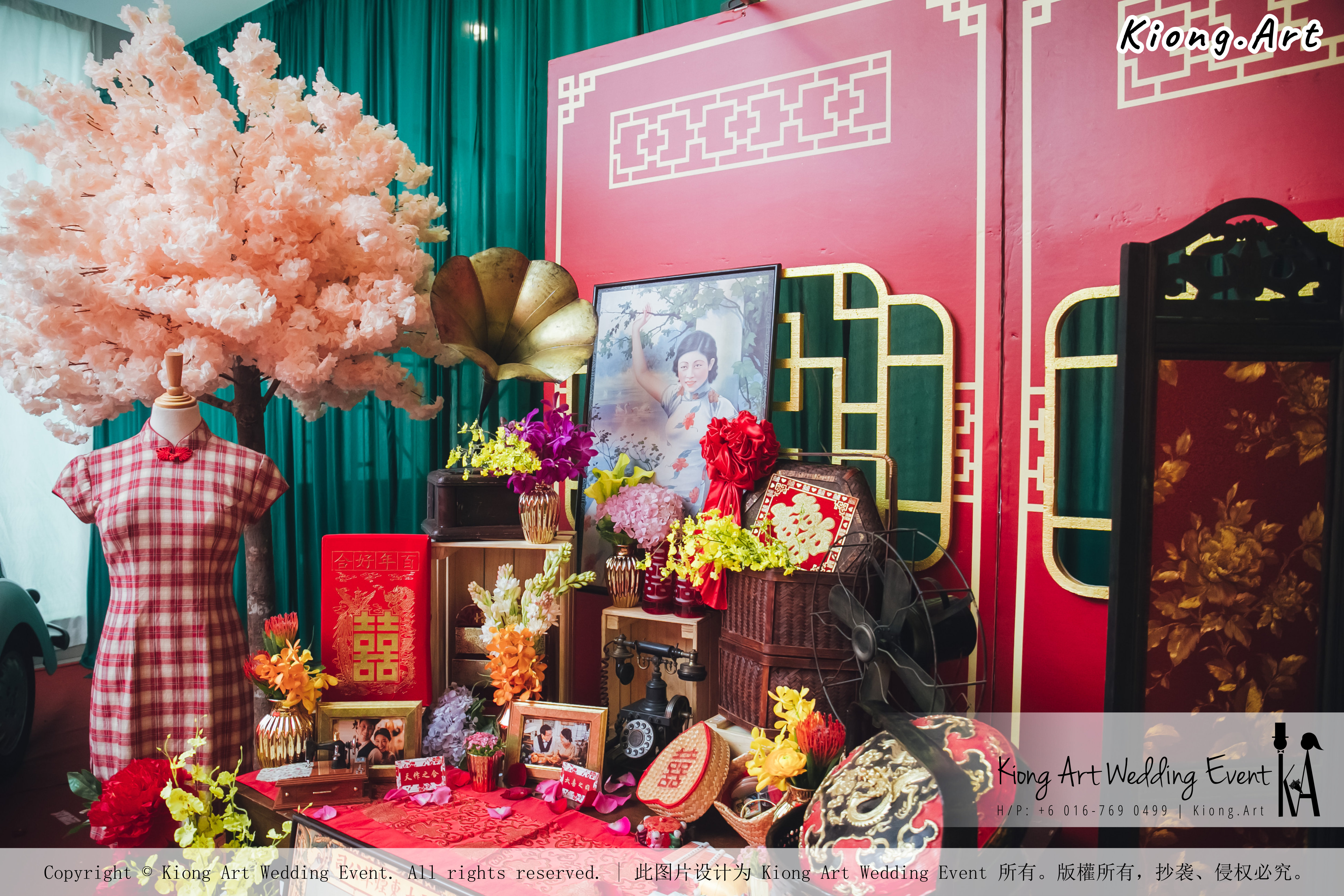 Kiong Art Wedding Event Kuala Lumpur Malaysia Event and Wedding Decoration Company One-stop Wedding Planning Services Wedding Theme Oriental Theme Restaurant LTP Sdn Bhd A04-A05