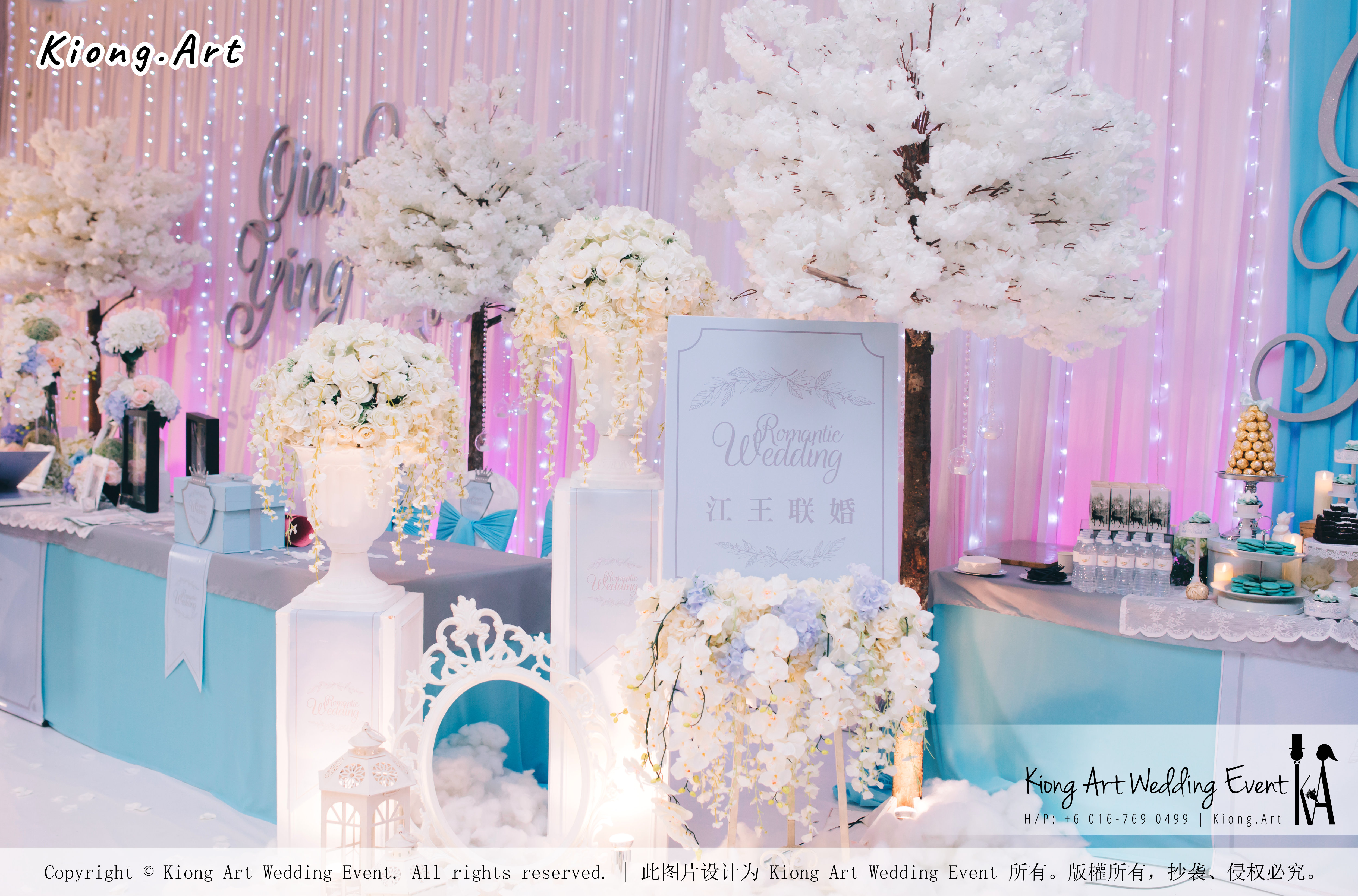 Kiong Art Wedding Event Kuala Lumpur Malaysia Wedding Decoration One-stop Wedding Planning Wedding Theme Fantasy Castle In The Snow Grand Sea View Restaurant A06-A01-01