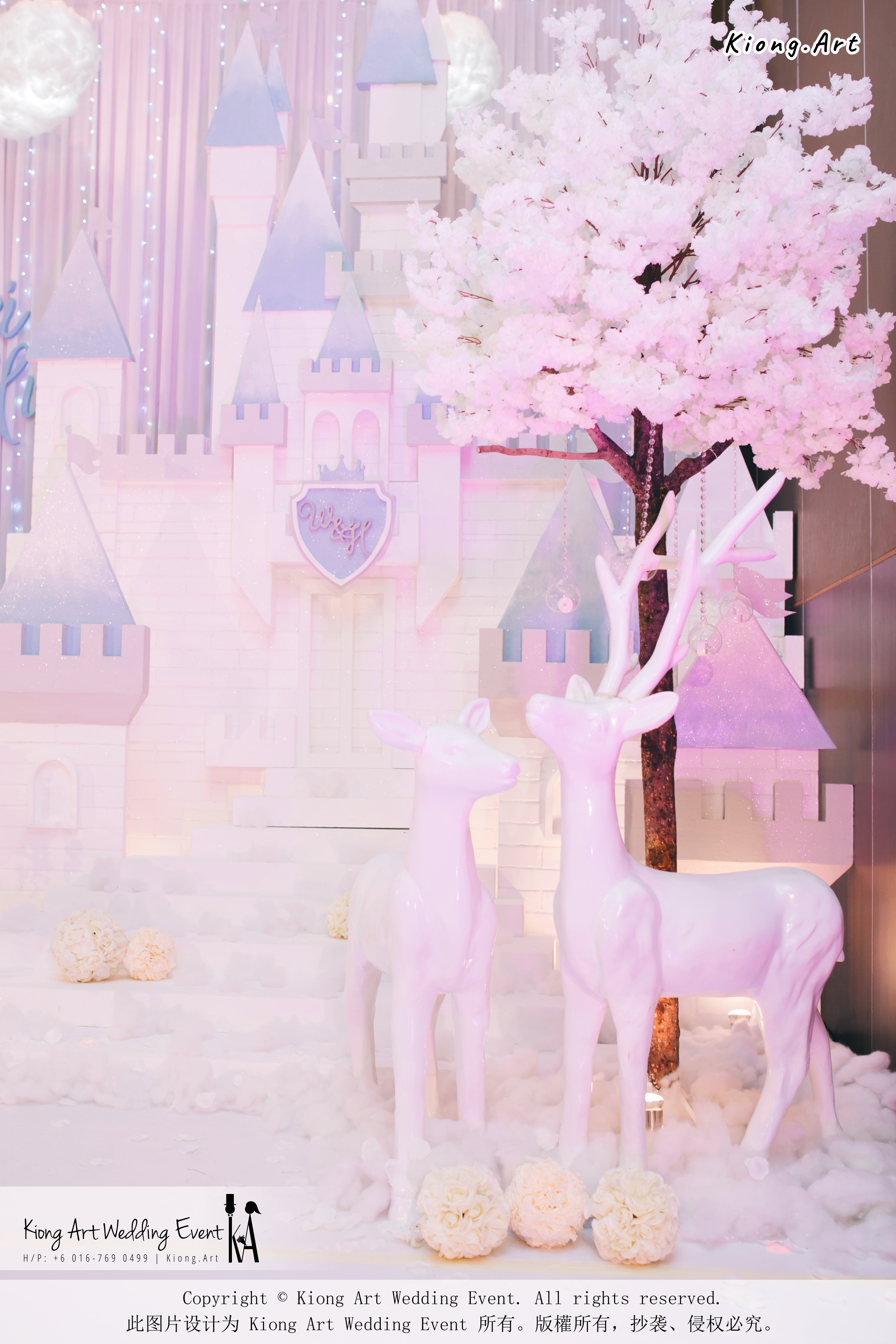 Kiong Art Wedding Event Kuala Lumpur Malaysia Wedding Decoration One-stop Wedding Planning Wedding Theme Fantasy Castle In The Snow Grand Sea View Restaurant A06-A01-05