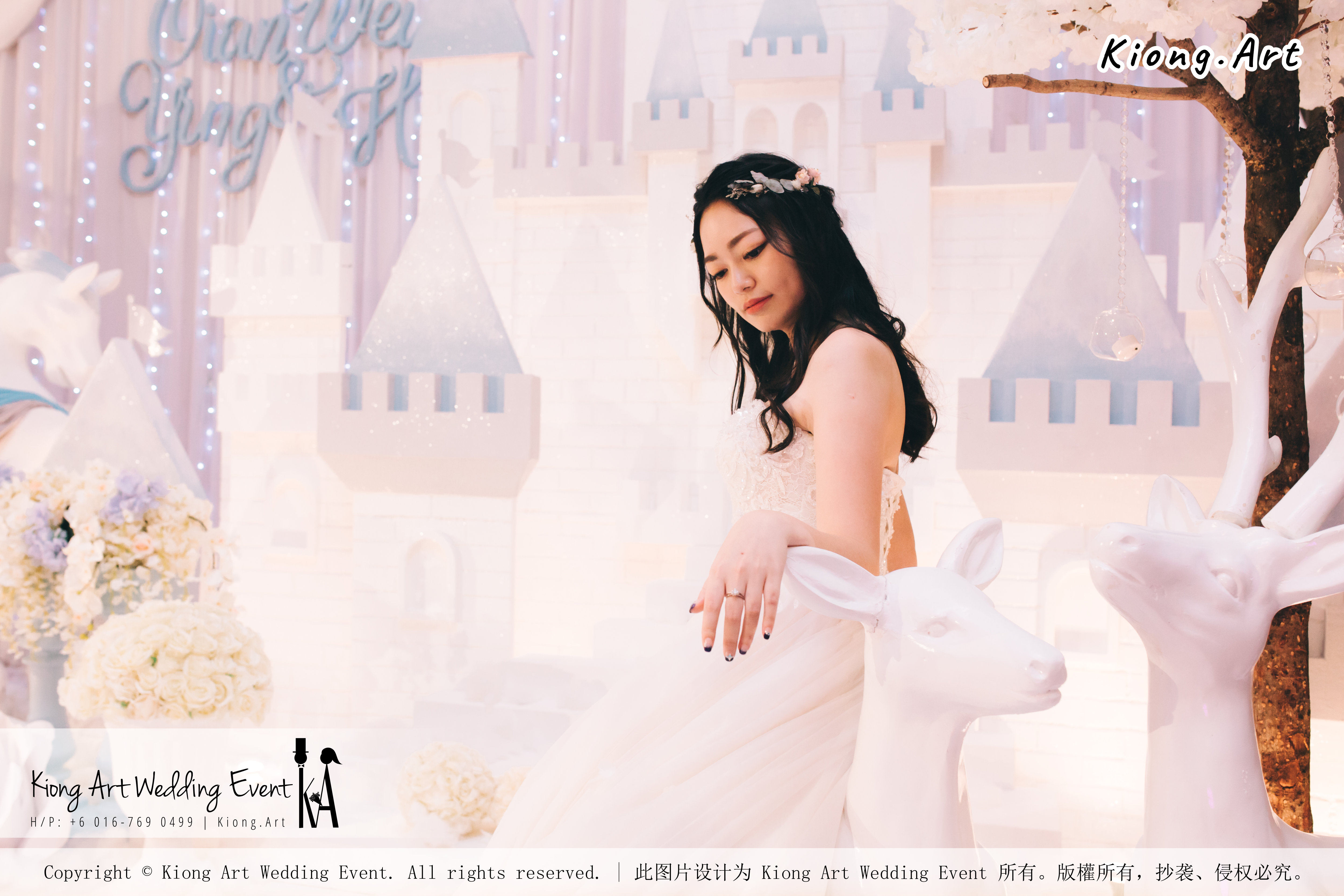 Kiong Art Wedding Event Kuala Lumpur Malaysia Wedding Decoration One-stop Wedding Planning Wedding Theme Fantasy Castle In The Snow Grand Sea View Restaurant A06-A01-17