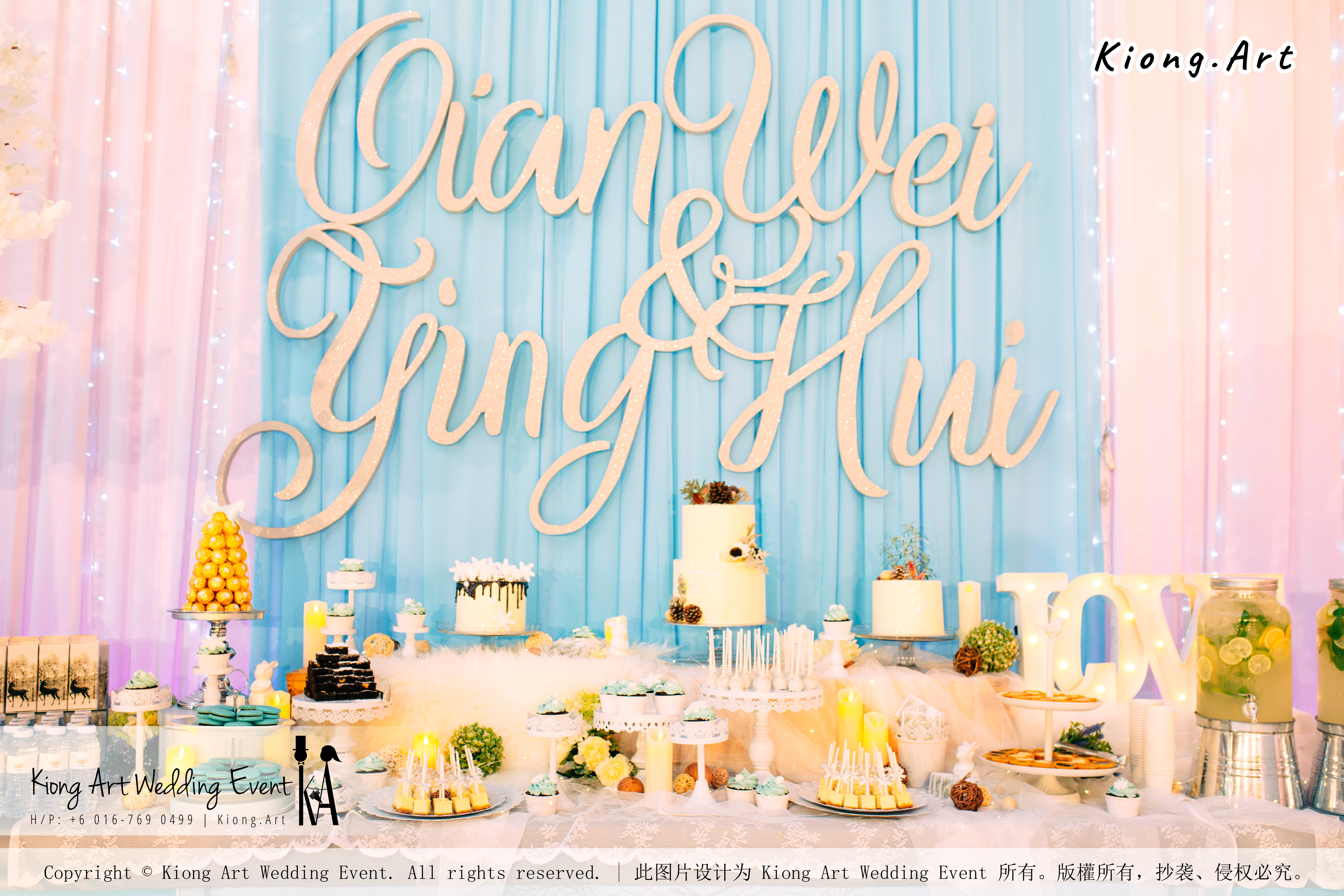 Kiong Art Wedding Event Kuala Lumpur Malaysia Wedding Decoration One-stop Wedding Planning Wedding Theme Fantasy Castle In The Snow Grand Sea View Restaurant A06-A01-28