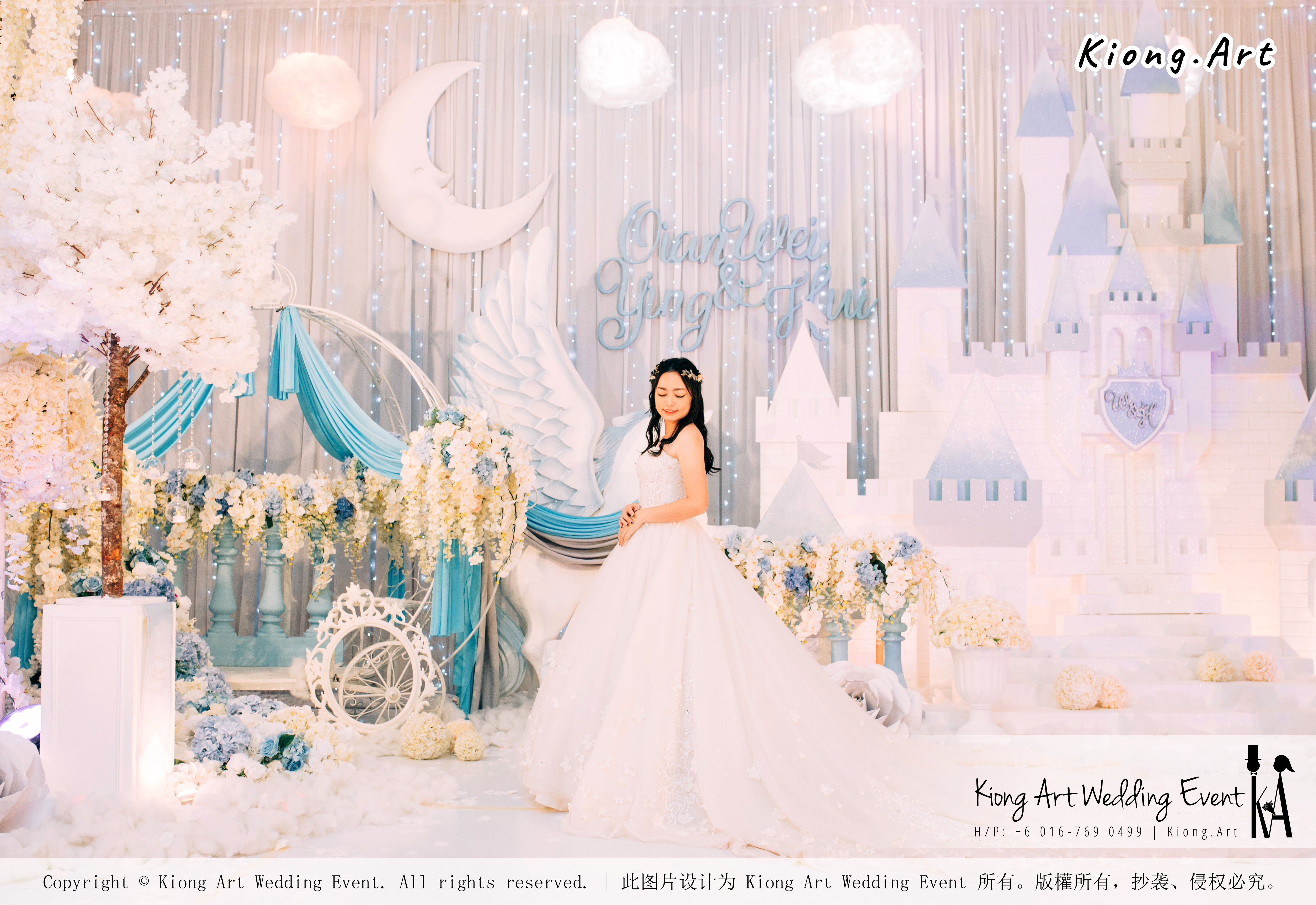 Kiong Art Wedding Event Kuala Lumpur Malaysia Wedding Decoration One-stop Wedding Planning Wedding Theme Fantasy Castle In The Snow Grand Sea View Restaurant A06-A01-31