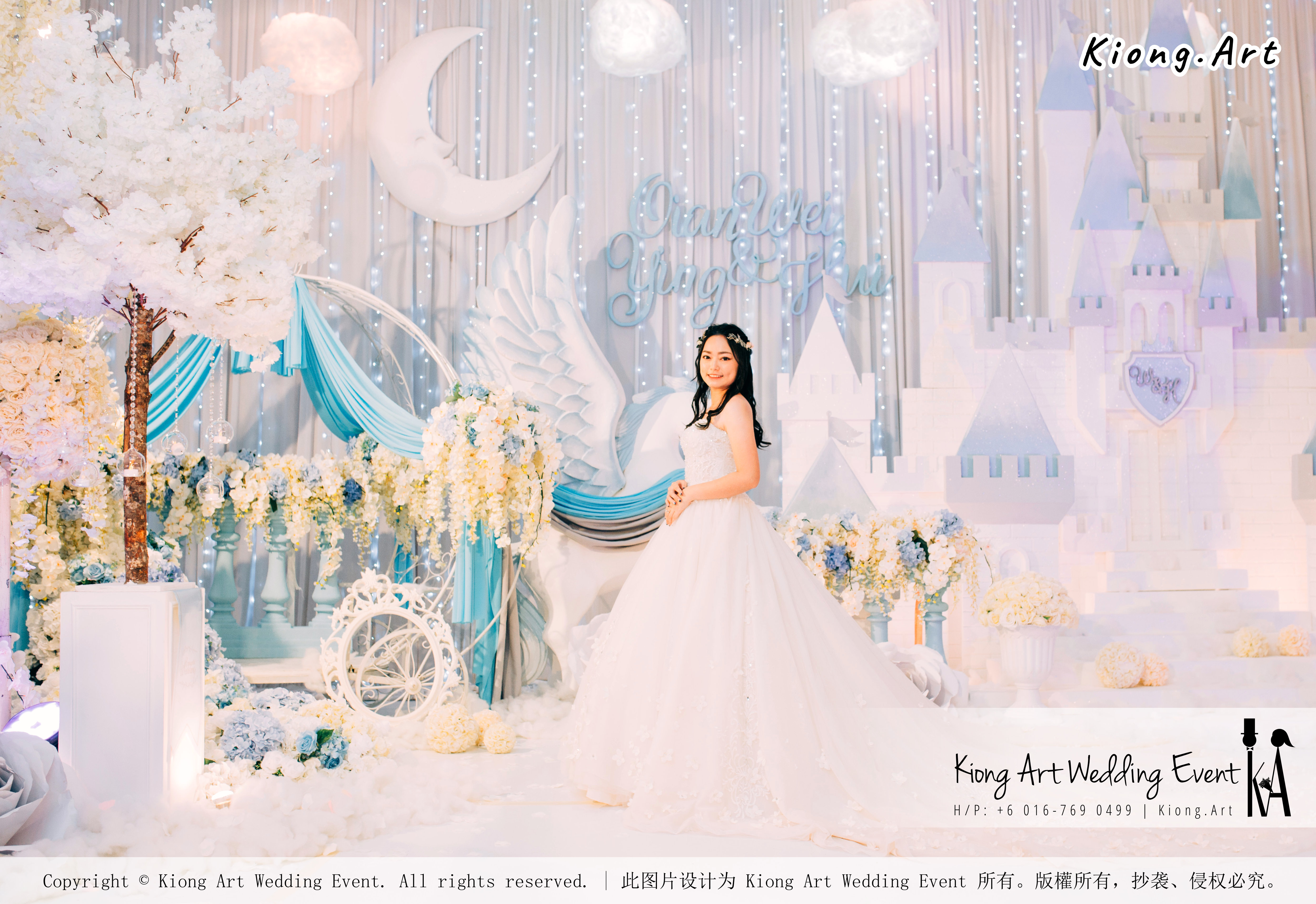 Kiong Art Wedding Event Kuala Lumpur Malaysia Wedding Decoration One-stop Wedding Planning Wedding Theme Fantasy Castle In The Snow Grand Sea View Restaurant A06-A01-32