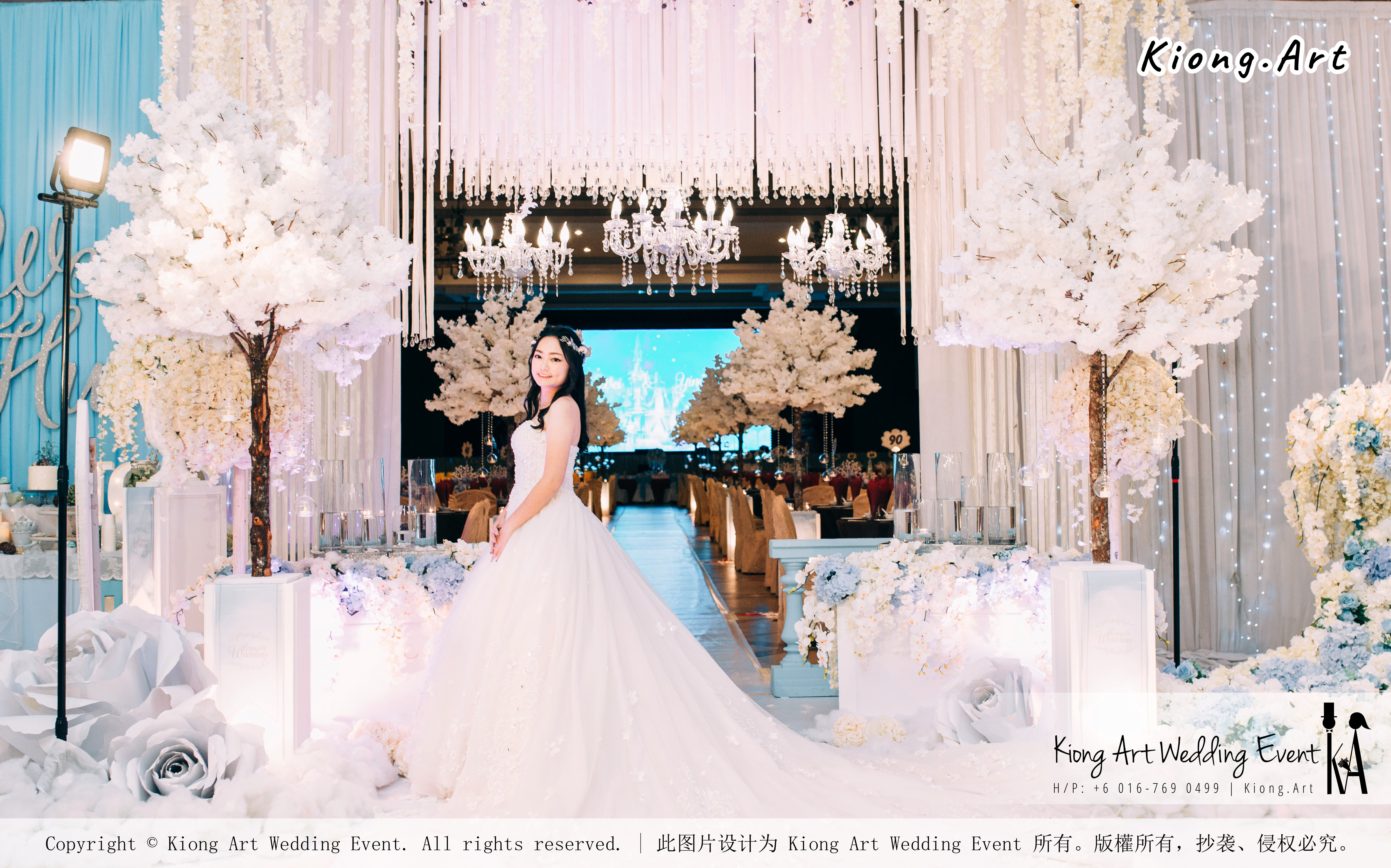 Kiong Art Wedding Event Kuala Lumpur Malaysia Wedding Decoration One-stop Wedding Planning Wedding Theme Fantasy Castle In The Snow Grand Sea View Restaurant A06-A01-35