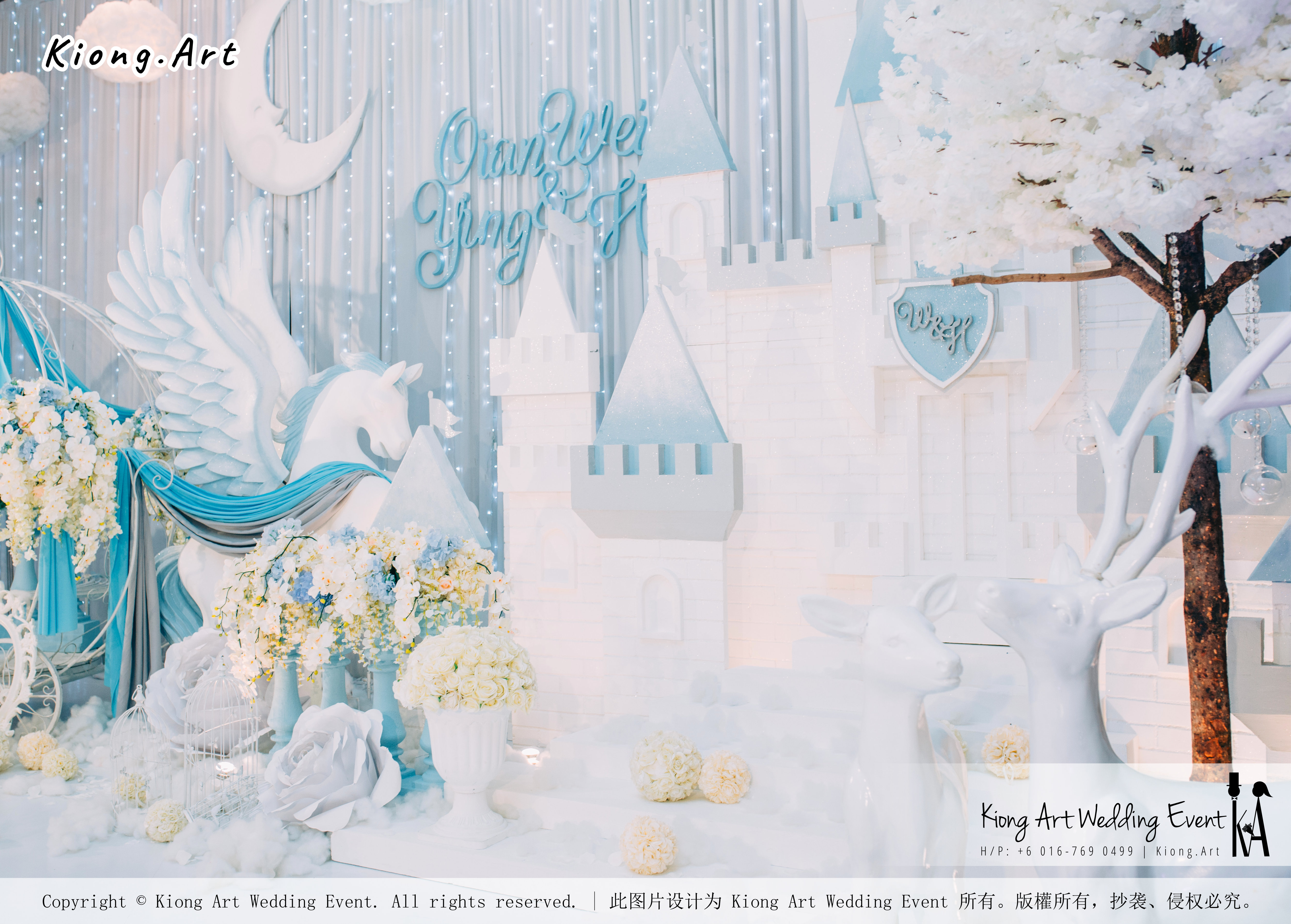 Kiong Art Wedding Event Kuala Lumpur Malaysia Wedding Decoration One-stop Wedding Planning Wedding Theme Fantasy Castle In The Snow Grand Sea View Restaurant A06-A01-41